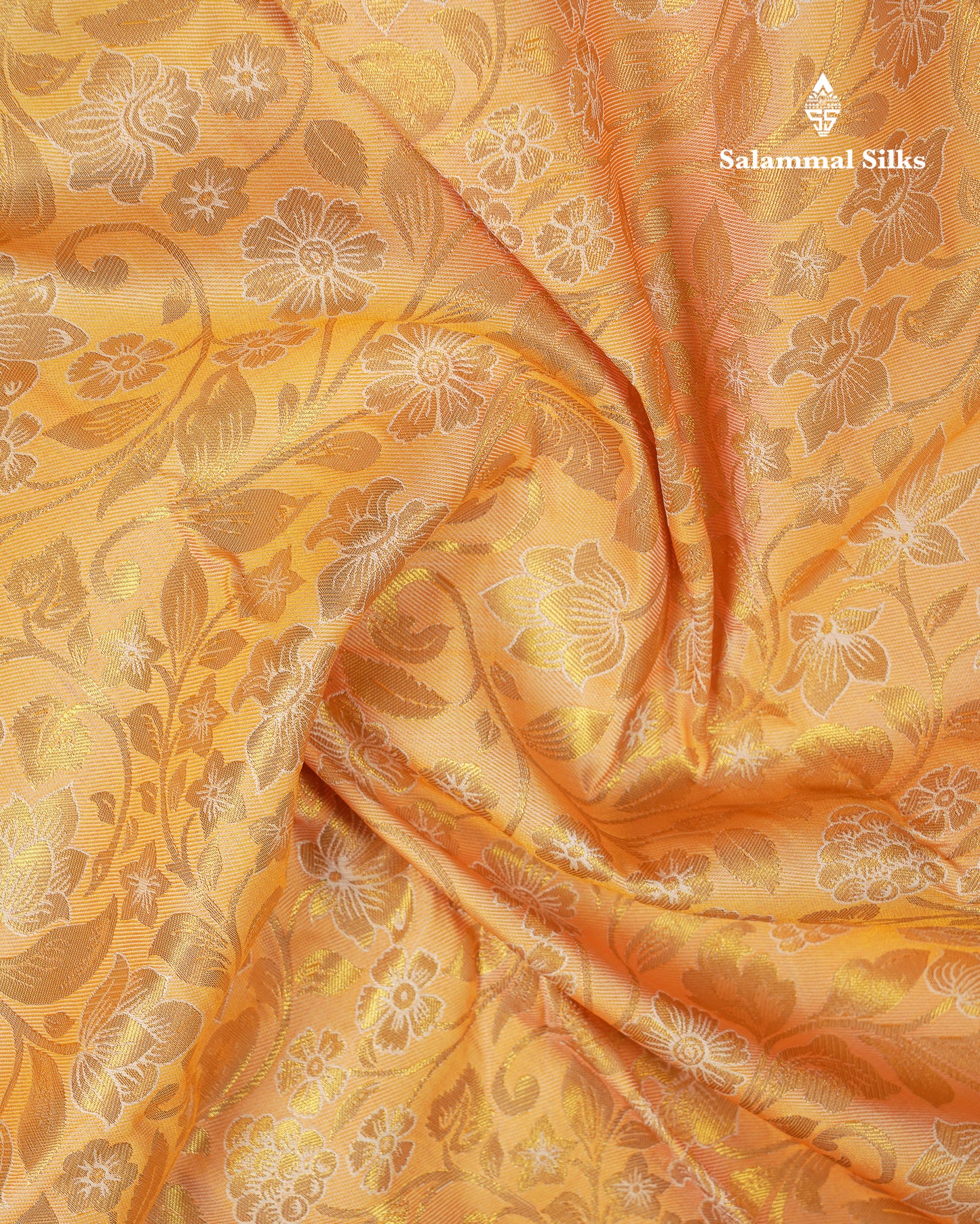 Beautiful Dual Tone Sandal Semi Silk Saree With Contrast Grey Traditional Medium Border