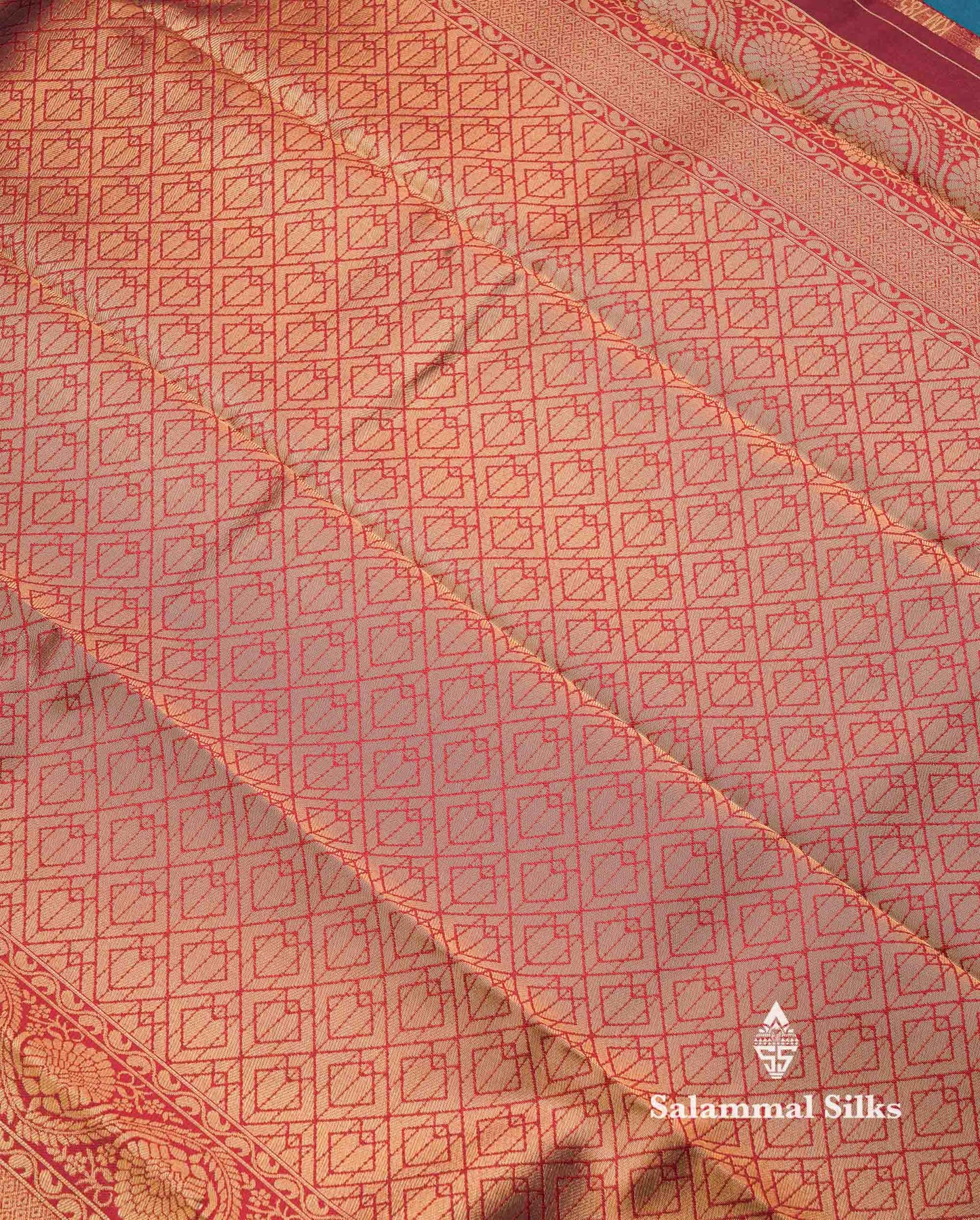 Beautiful Lavender Ikkat And Buttas Semi Silk Fancy Saree With Violet Blouse