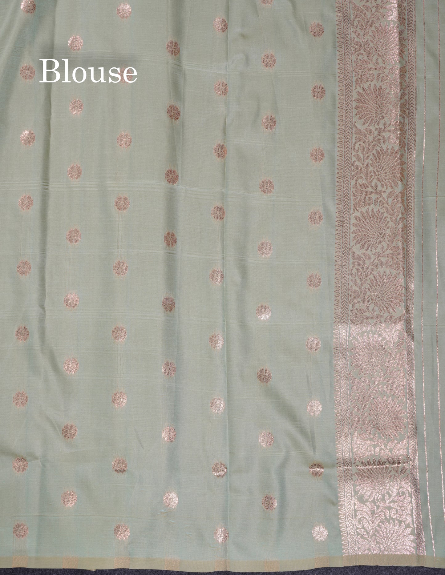 Beautiful Dark Maroon Semi Banaras Saree With Fancy Border