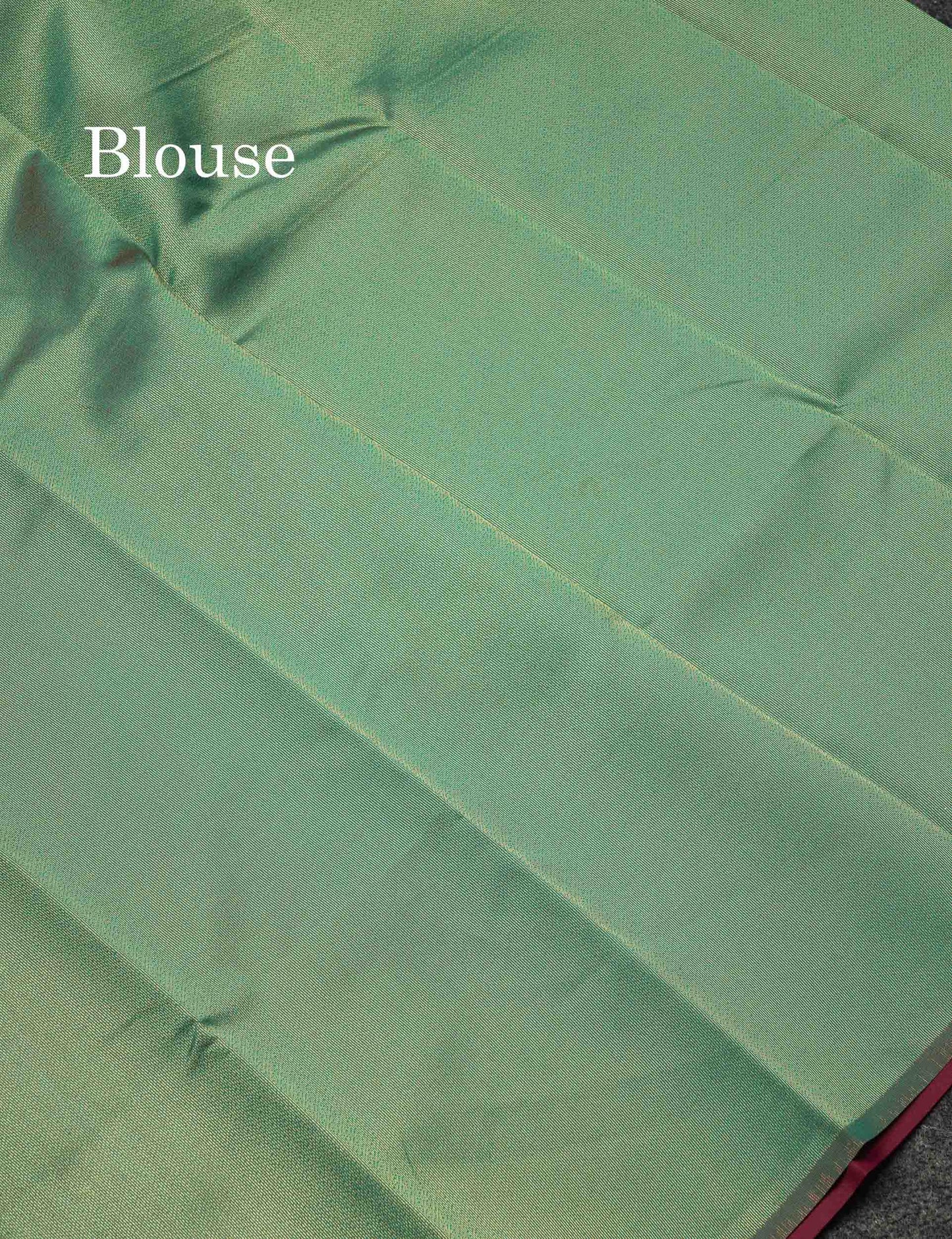 Beautiful Lavender Ikkat And Buttas Semi Silk Fancy Saree With Violet Blouse