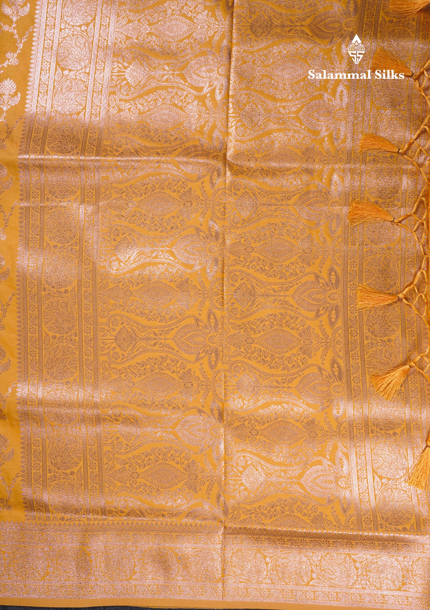 Beautiful Bottle Green Semi Banaras Saree With Fancy Border