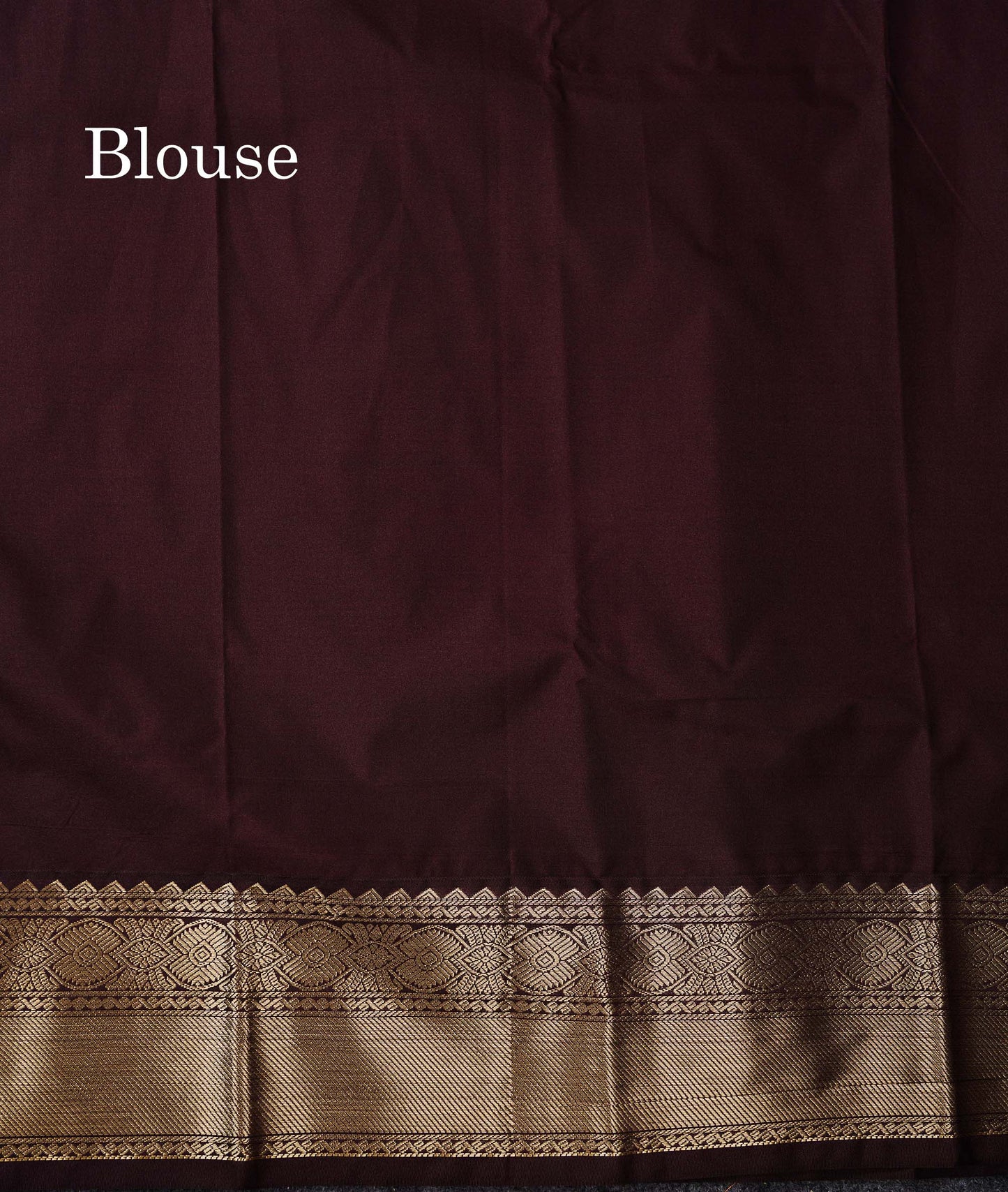 Semi Silk Saree - Mustard Yellow Butta With Vaira Oosi Lines Along With Contrast Dark Brown Traditional Border
