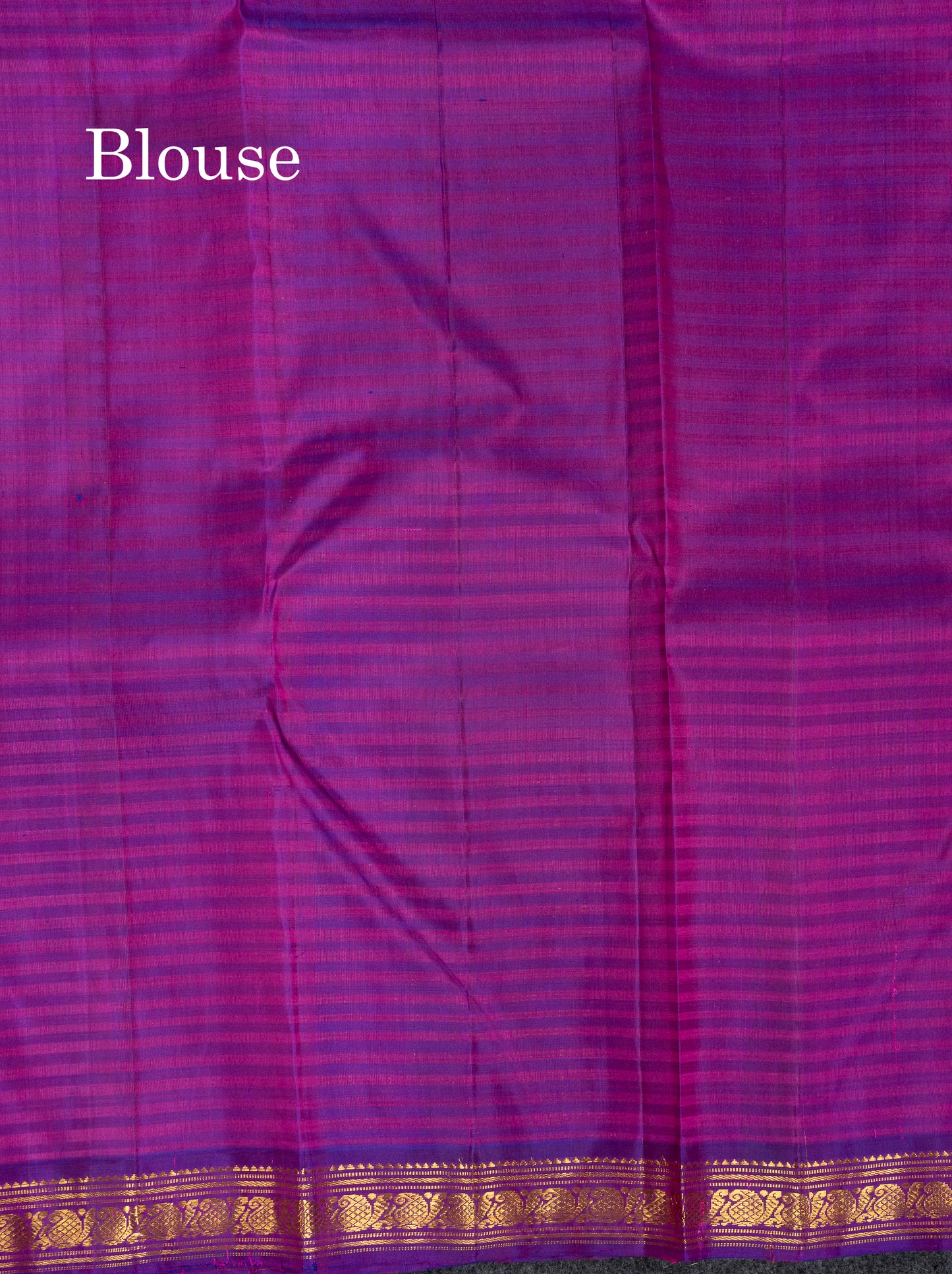 Beautiful Korvai Yellow Pure Kanjivaram Silk Saree With Contrast Small Vadamalli Traditional Border