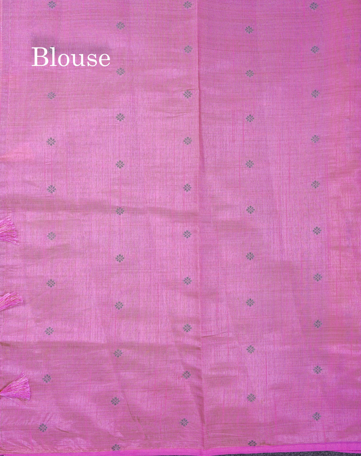Beautiful Reddish Maroon Semi Raw Silk Saree With Fancy Border