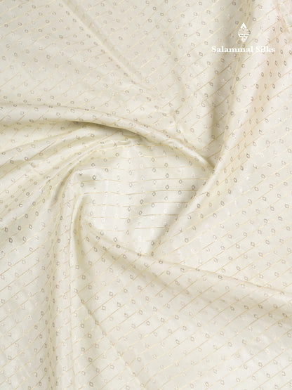 Beautiful White Pure Kanjivaram Silk Saree With Contrast Baby Pink Traditional Border