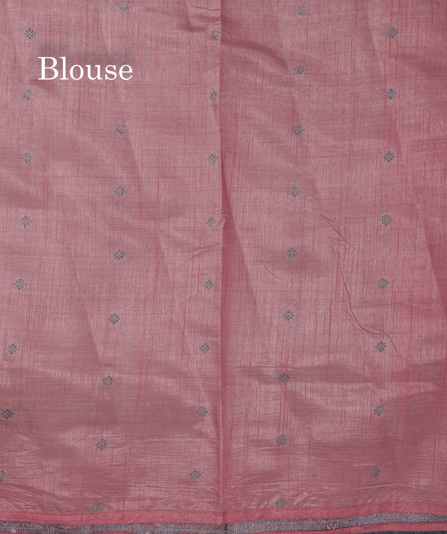 Beautiful Reddish Maroon Semi Raw Silk Saree With Fancy Border