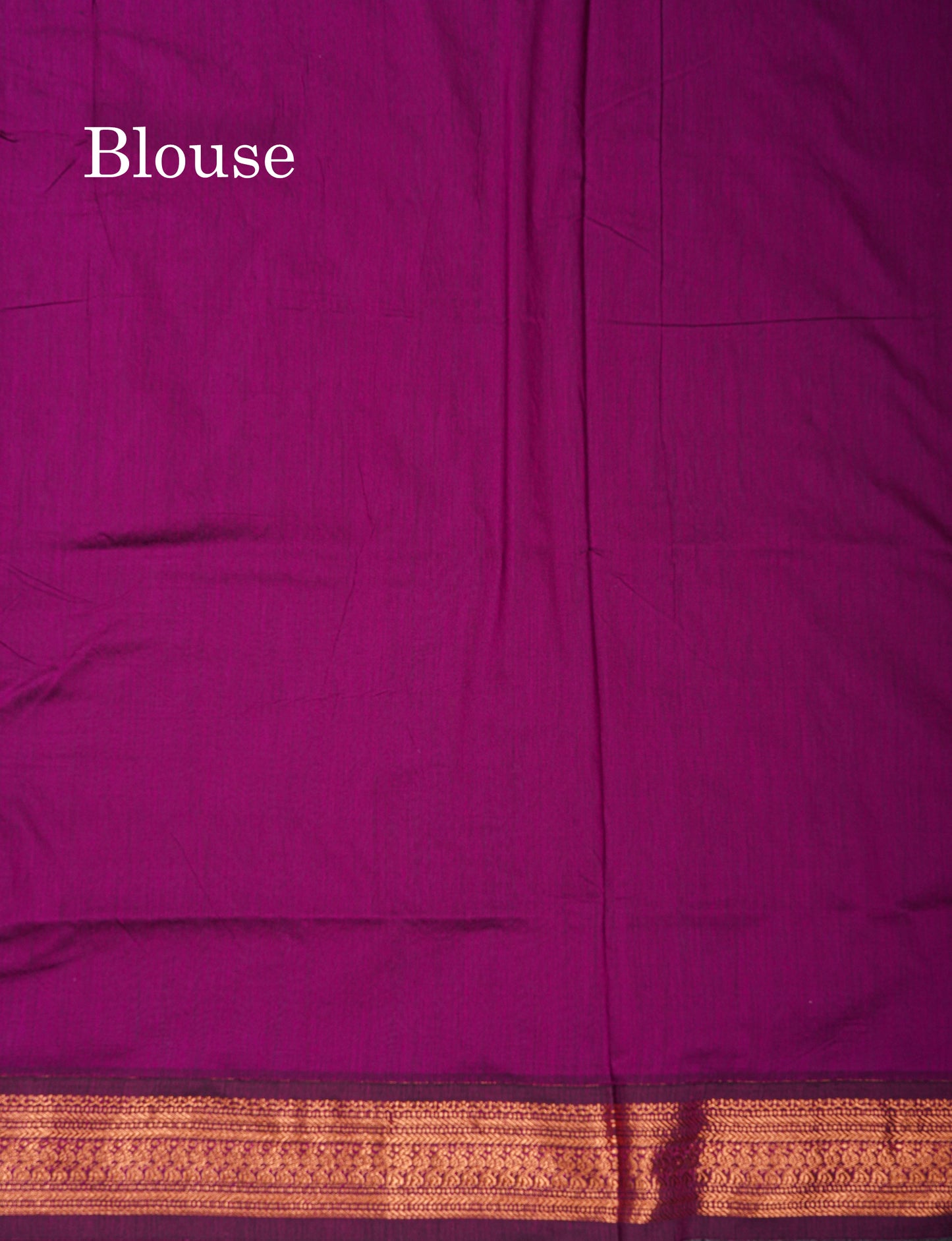 Grey White Kalyani Cotton Saree With Contrast Magenta Border