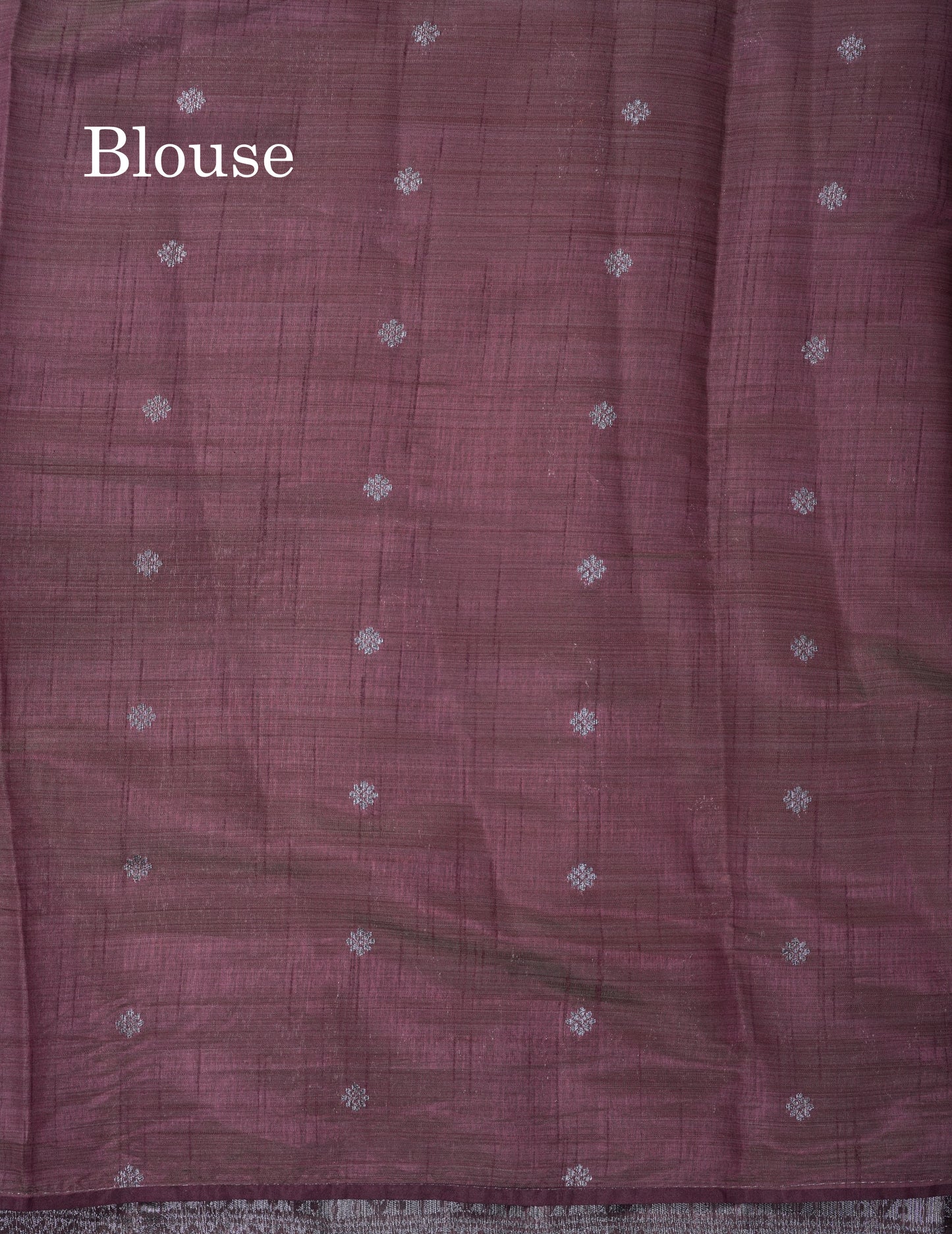 Beautiful Reddish Maroon Semi Raw Silk Saree With Fancy Border