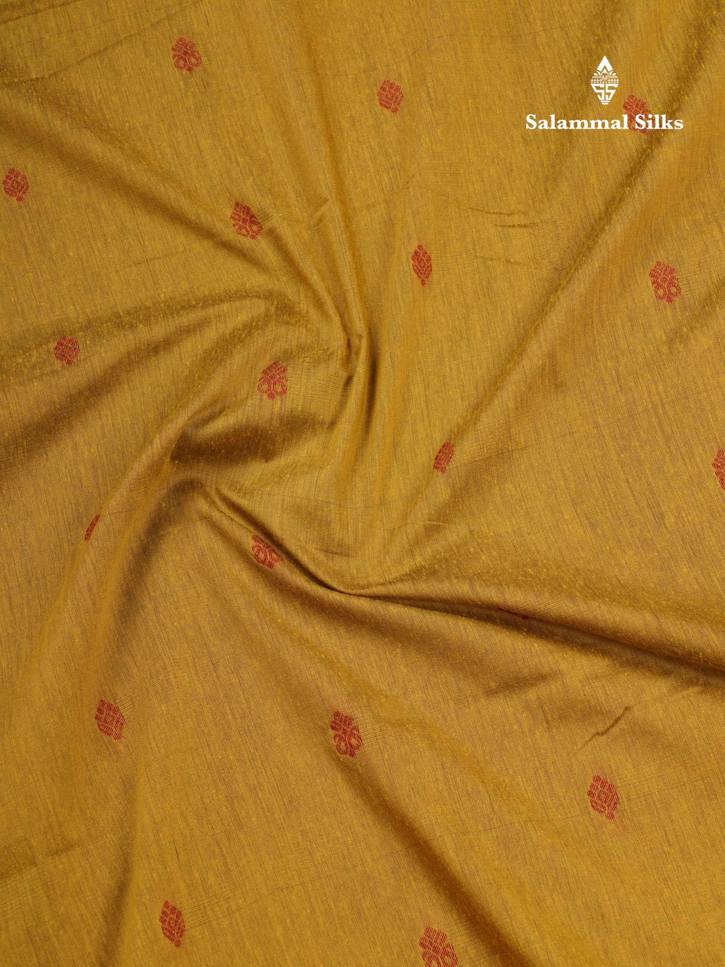 Olive Green Kalyani Cotton Saree With Maroon Border