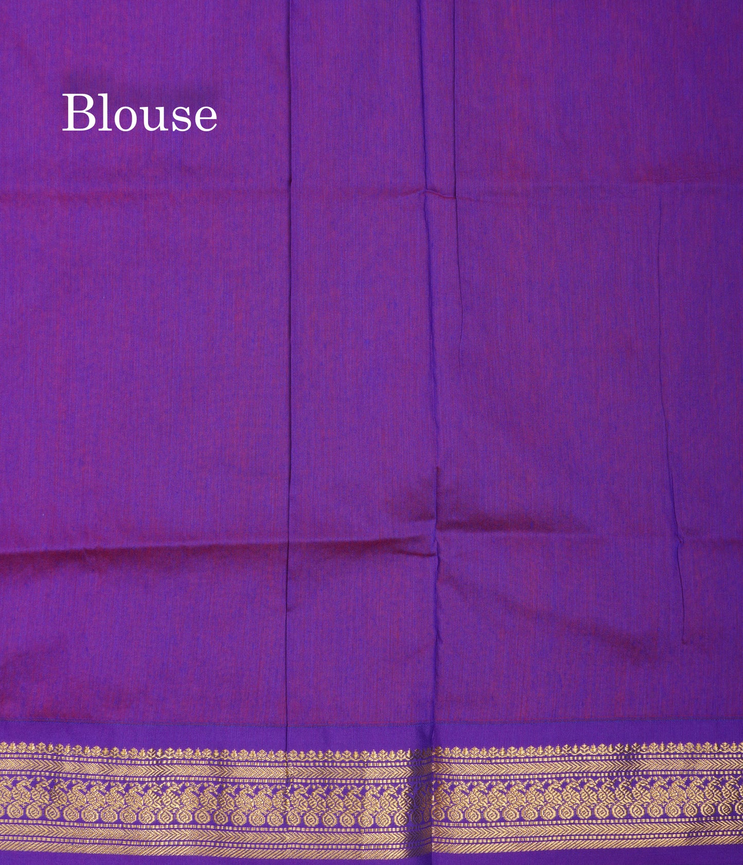 Mango Yellow Kalyani Cotton Saree With Violet Border