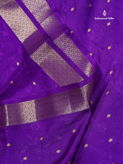 Semi Georgette Saree - Magenta Pink Colour Body With Fancy Border