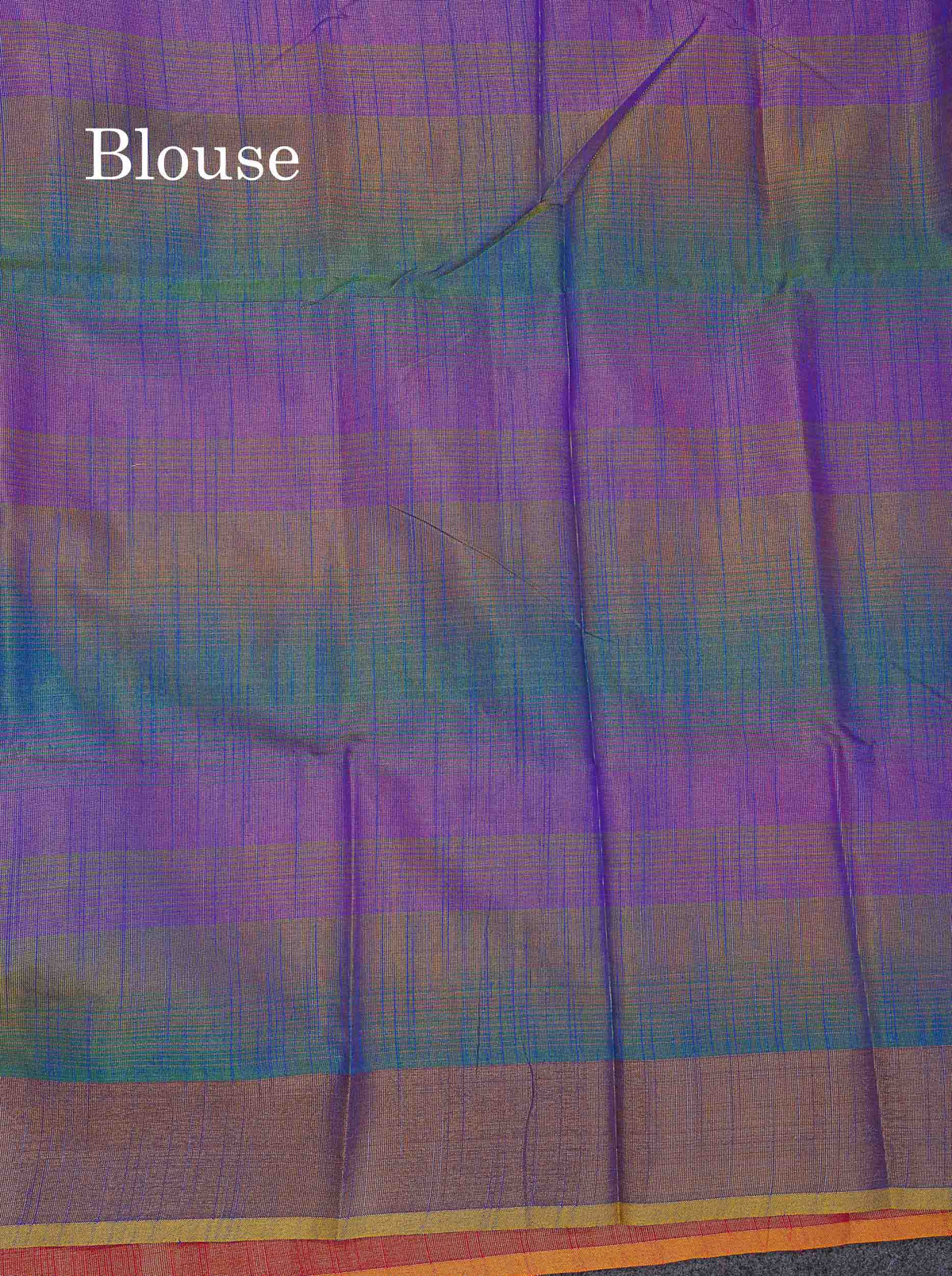 Cotton Mix Saree - Pinkish Orange Colour Body With Fancy Border