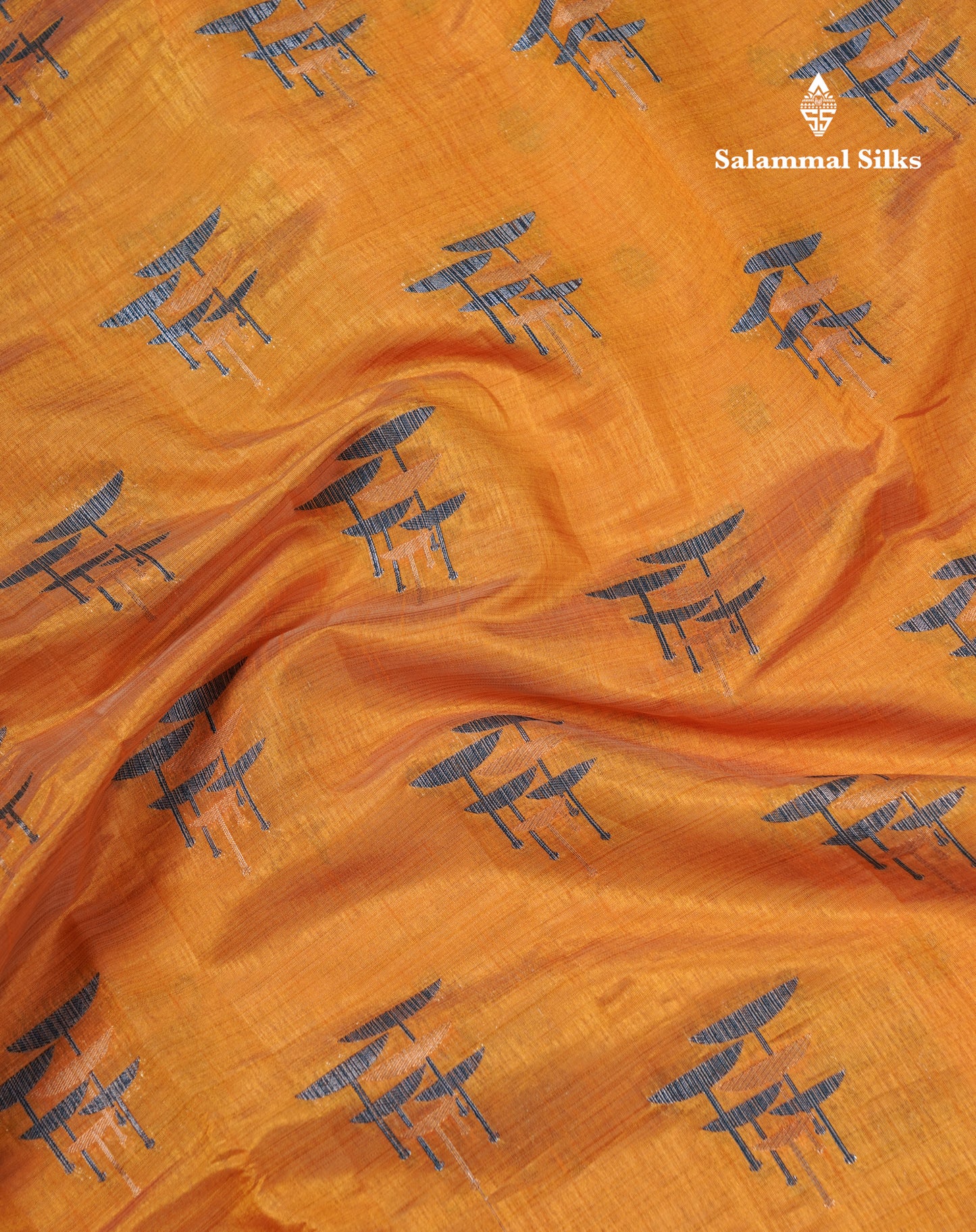 Beautiful Sky Blue Semi Raw Silk Saree With Fancy Border