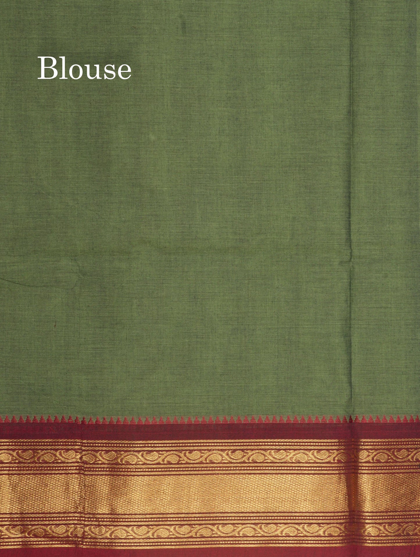 Peacock Blue Beautiful Pure Cotton Saree With Contrast Traditional Dark Maroon Border