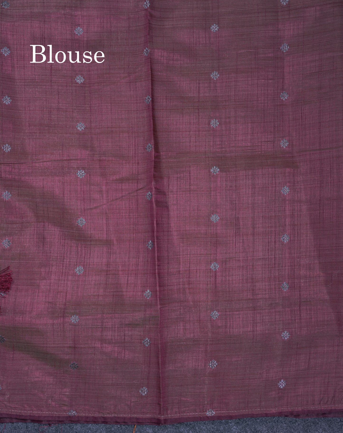 Beautiful Sky Blue Semi Raw Silk Saree With Fancy Border