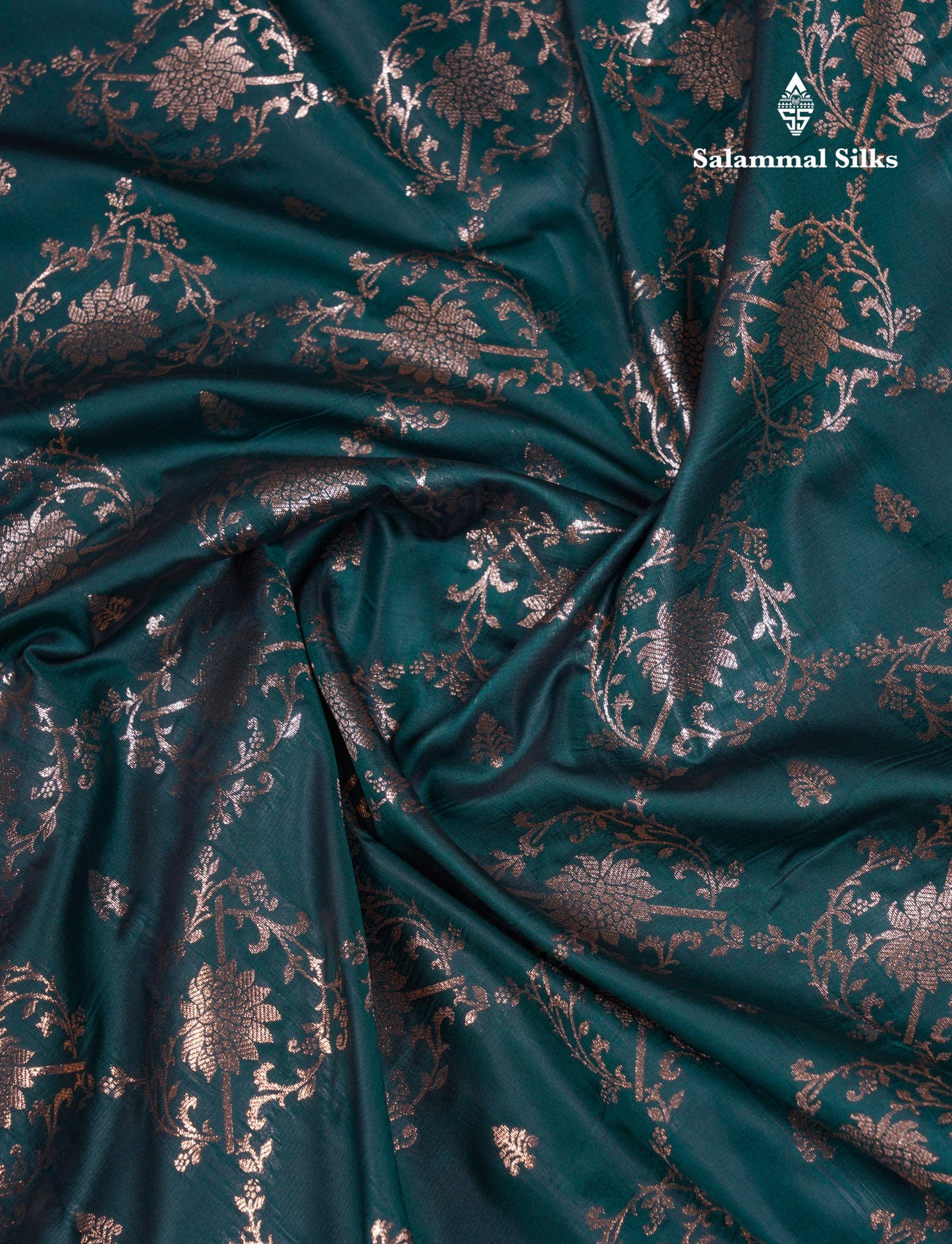 Beautiful Dark Maroon Semi Banaras Saree With Fancy Border
