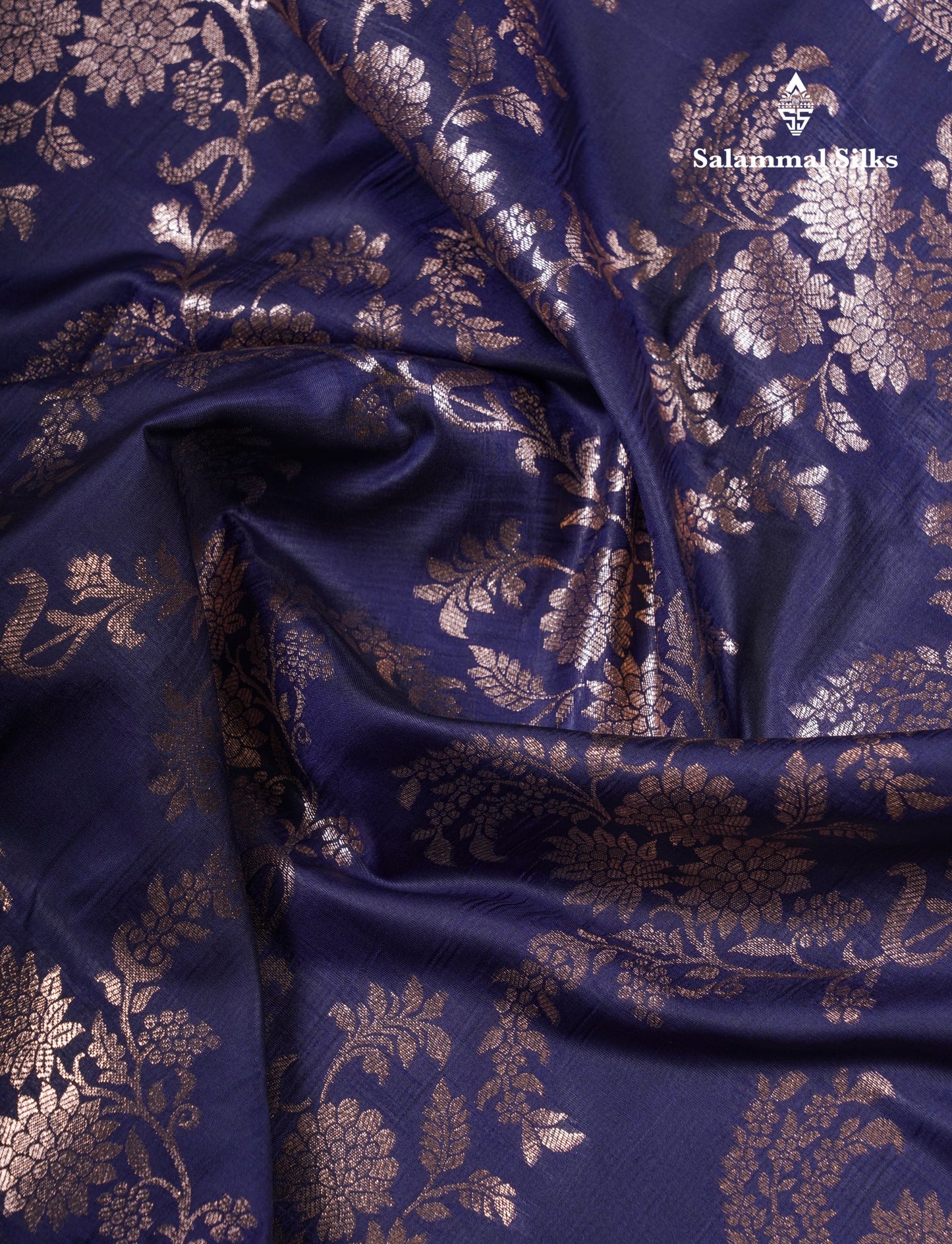 Beautiful Dark Maroon Semi Banaras Saree With Fancy Border