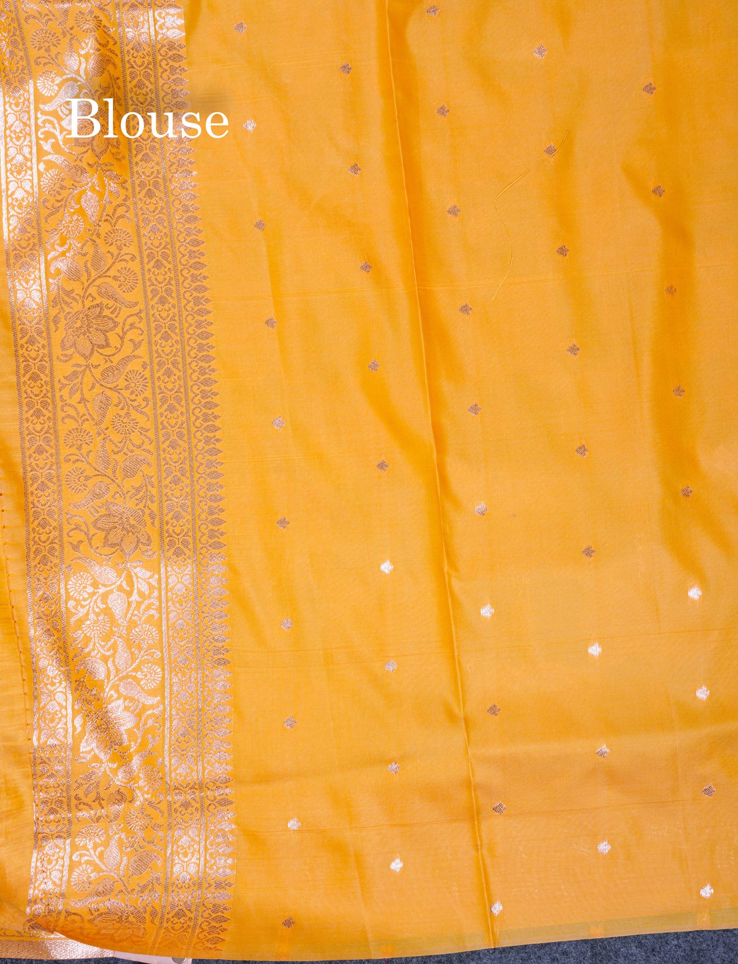 Beautiful Dark Maroon Semi Banaras Saree With Fancy Border