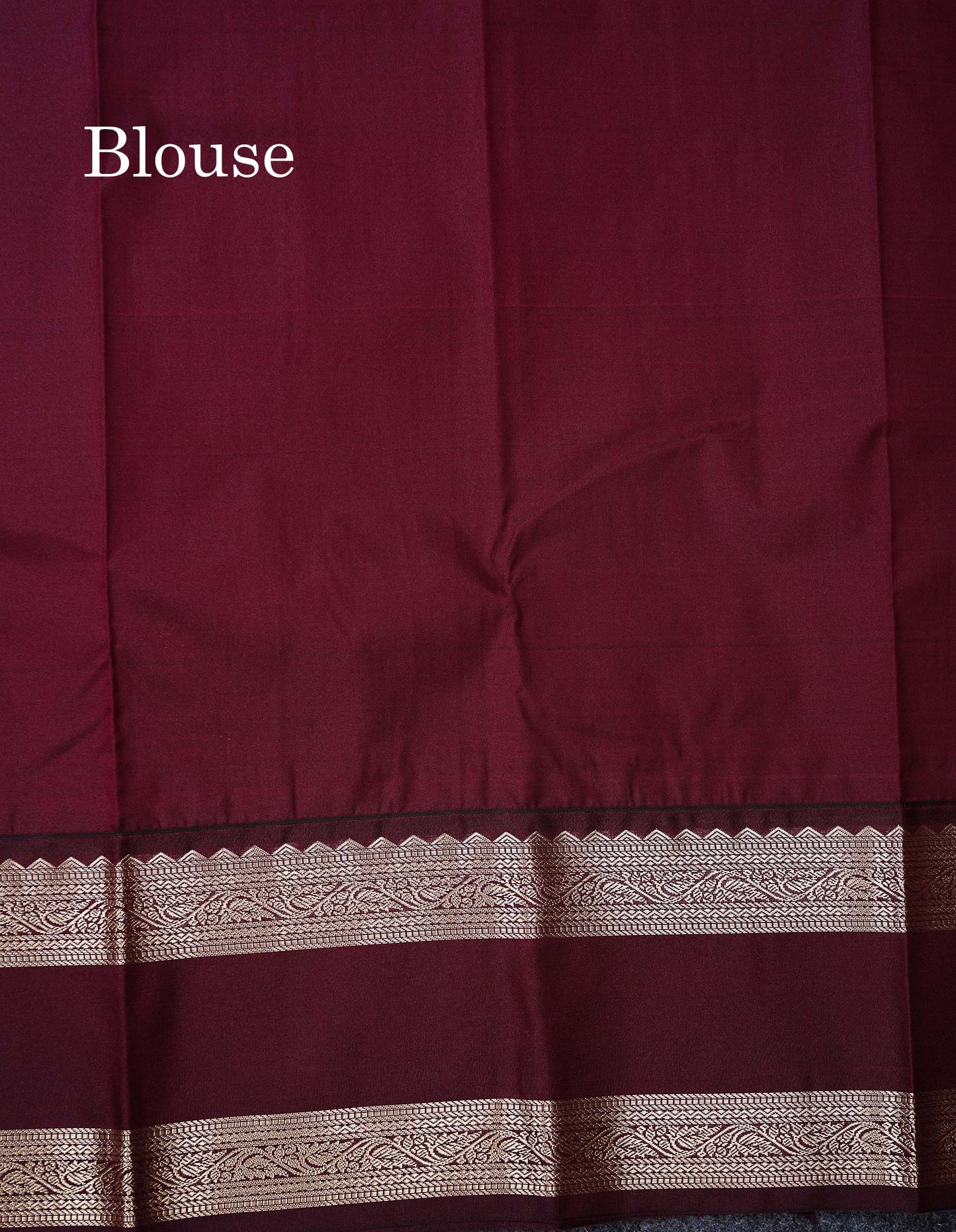 Semi Silk Saree - Onion Pink Mango Butta With Checks Along With Contrast Dark Brown Traditional Gap Border