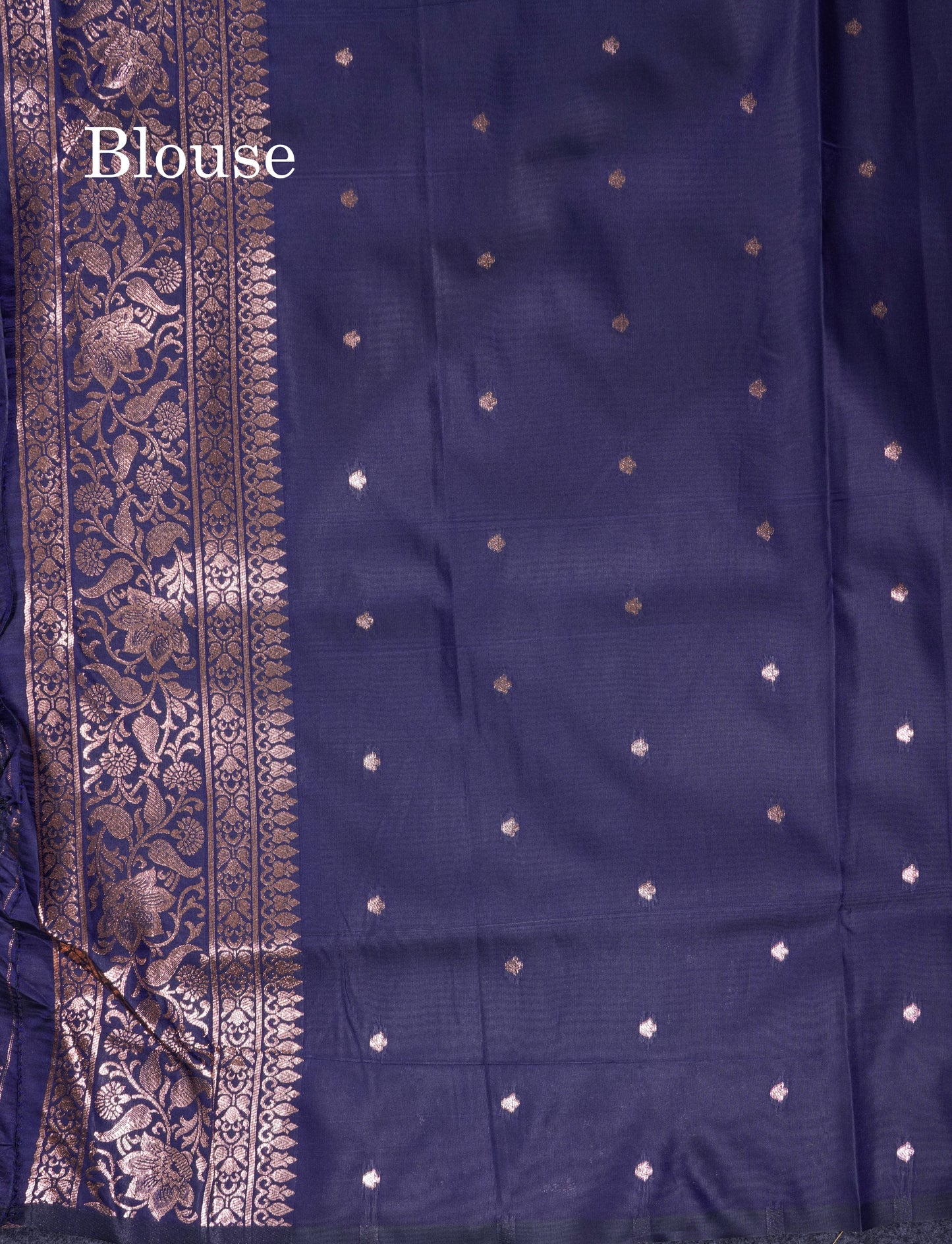 Beautiful Dark Maroon Semi Banaras Saree With Fancy Border