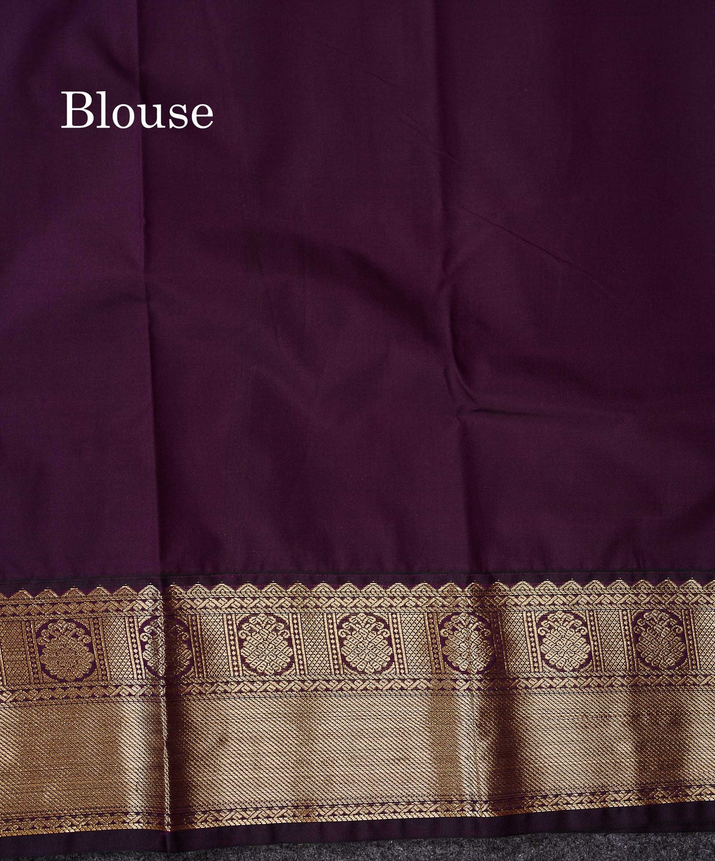 Redish Pink Tiny Vaira Oosi Checks With Butta Semi Silk Saree With Contrast Dark Brown Traditional Border