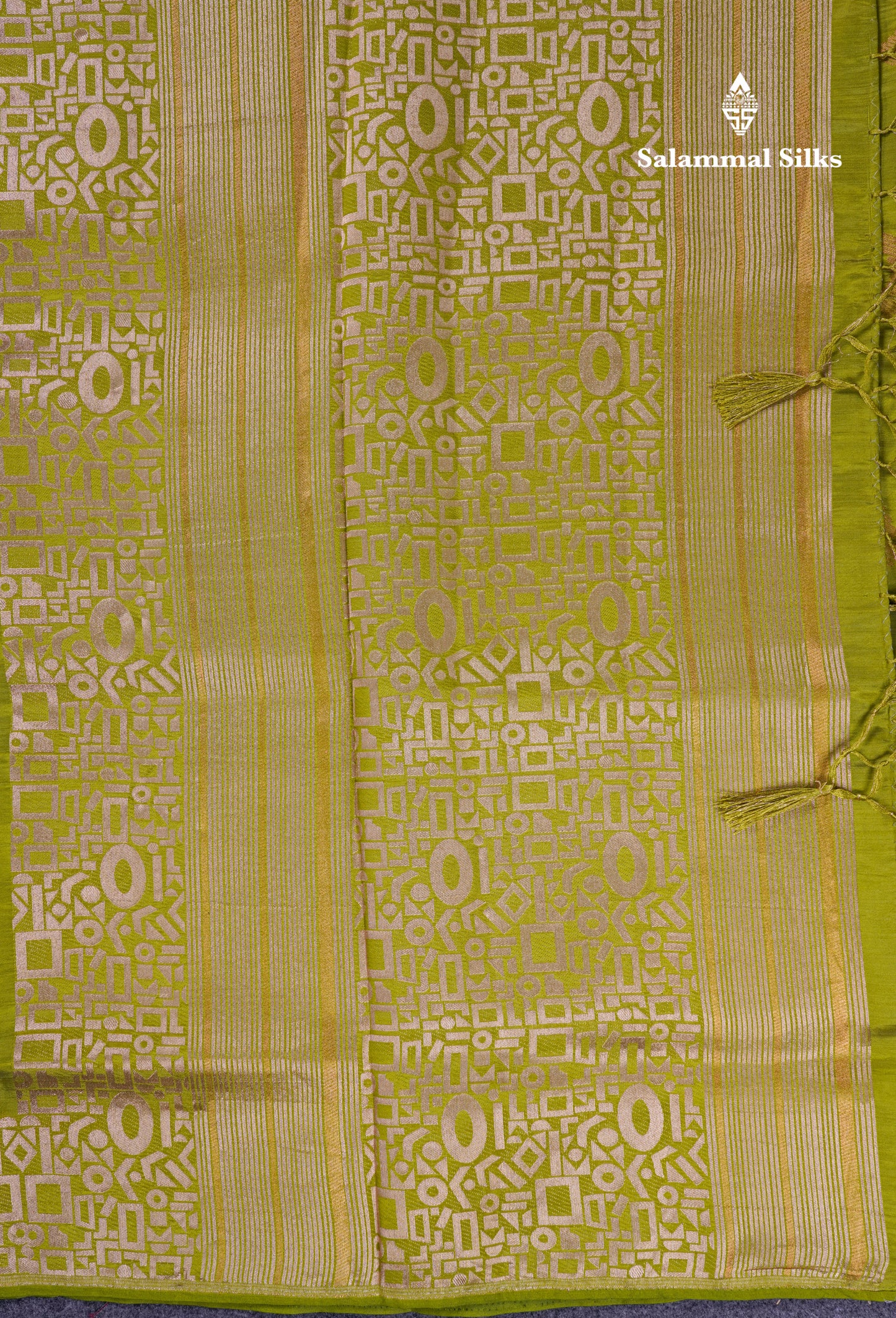 Beautiful Blue Semi Raw Silk Saree With Fancy Border