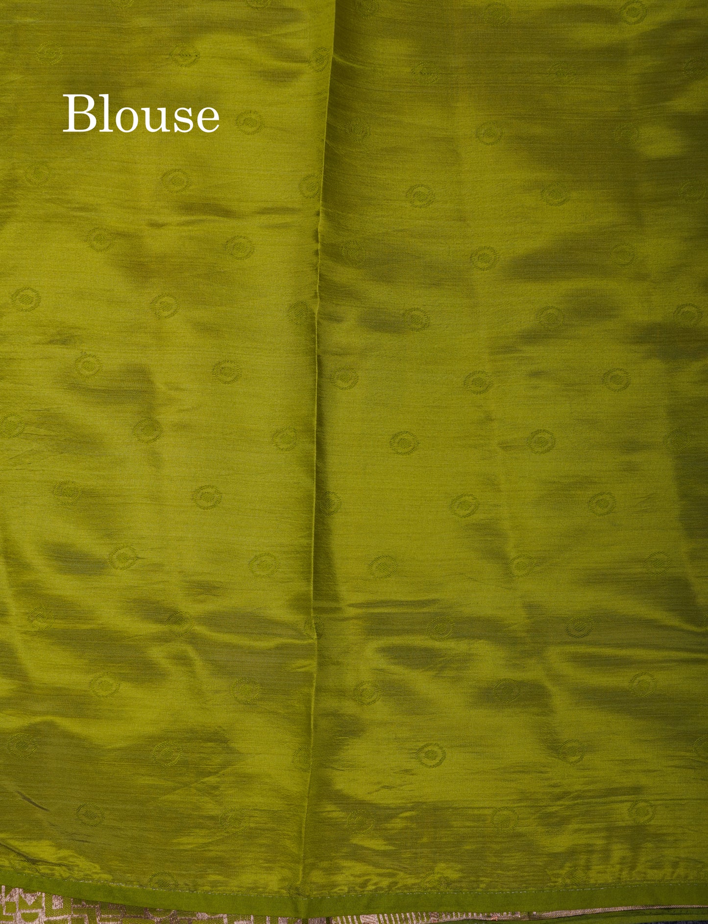 Beautiful Blue Semi Raw Silk Saree With Fancy Border