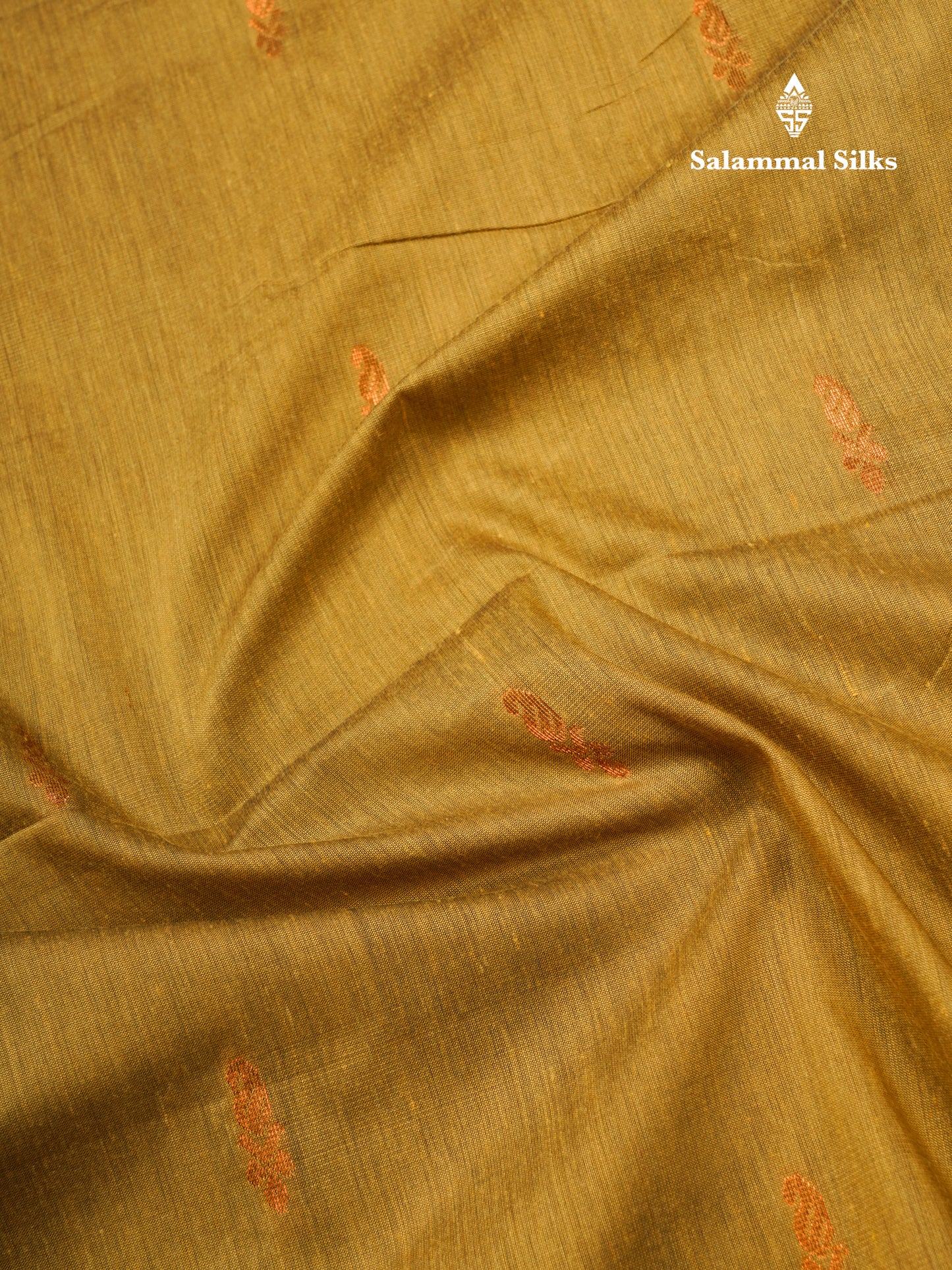 Mehandi Green Kalyani Cotton Saree With Contrast Violet Border