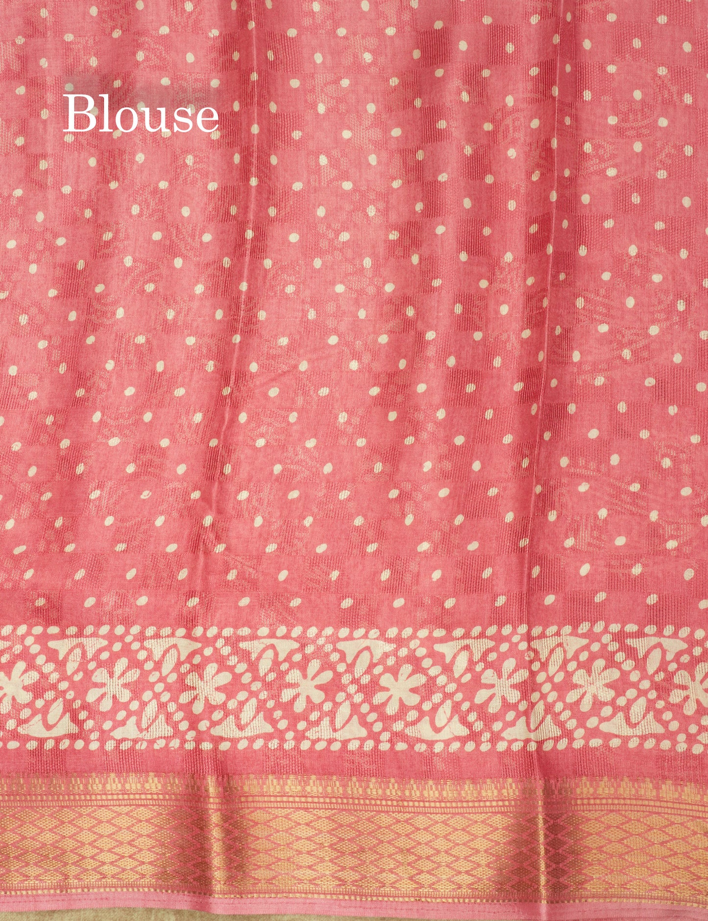 Pastel Violet Semi Dola Fancy Saree Printed Design With Traditional Zari Border