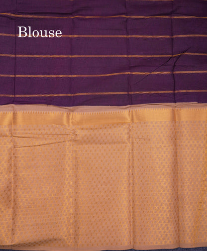 Beautiful Black Sungudi Cotton Saree With Contrast Peach Traditional Long Border