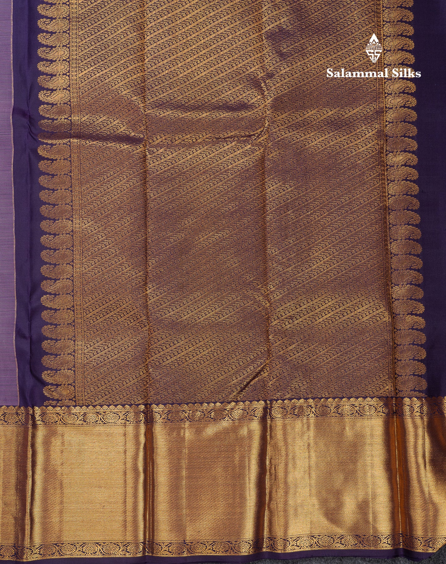 Beautiful Light Pink Pure Kanjivaram Silk Saree With Traditional Evening Morning Border