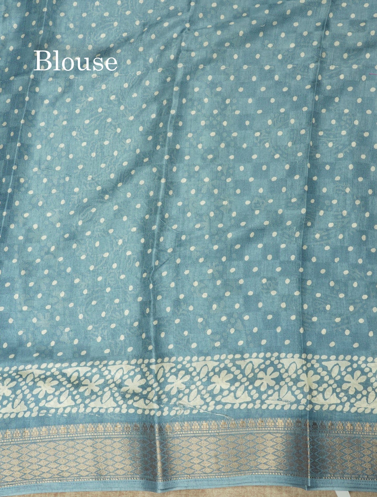 Pastel Violet Semi Dola Fancy Saree Printed Design With Traditional Zari Border
