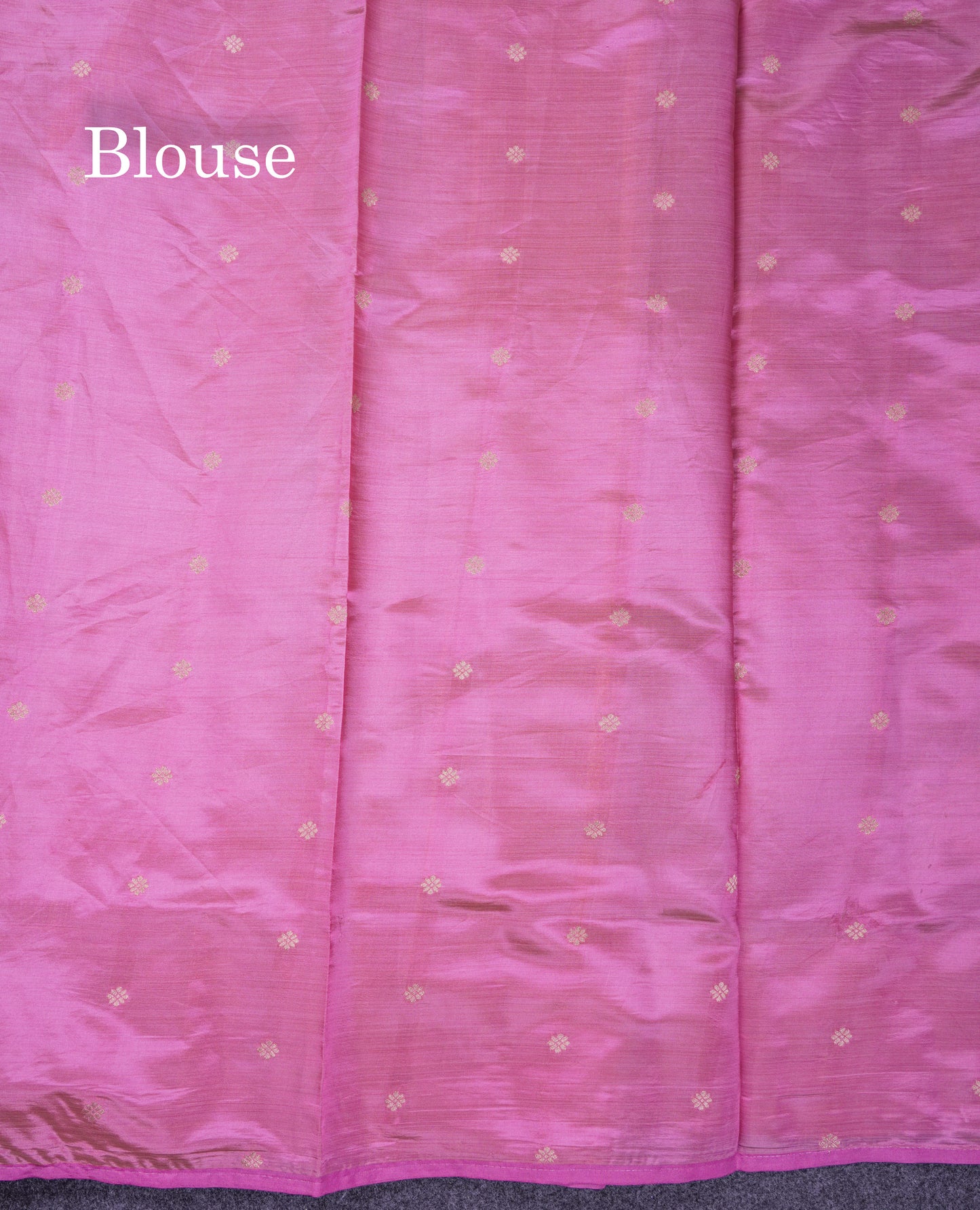 Beautiful Onion Pink Semi Raw Silk Saree With Fancy Border