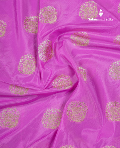 Beautiful Green Semi Raw Silk Saree With Fancy Border
