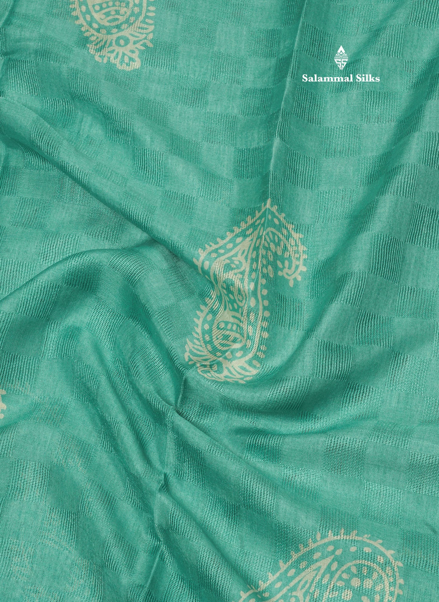 Pastel Violet Semi Dola Fancy Saree Printed Design With Traditional Zari Border