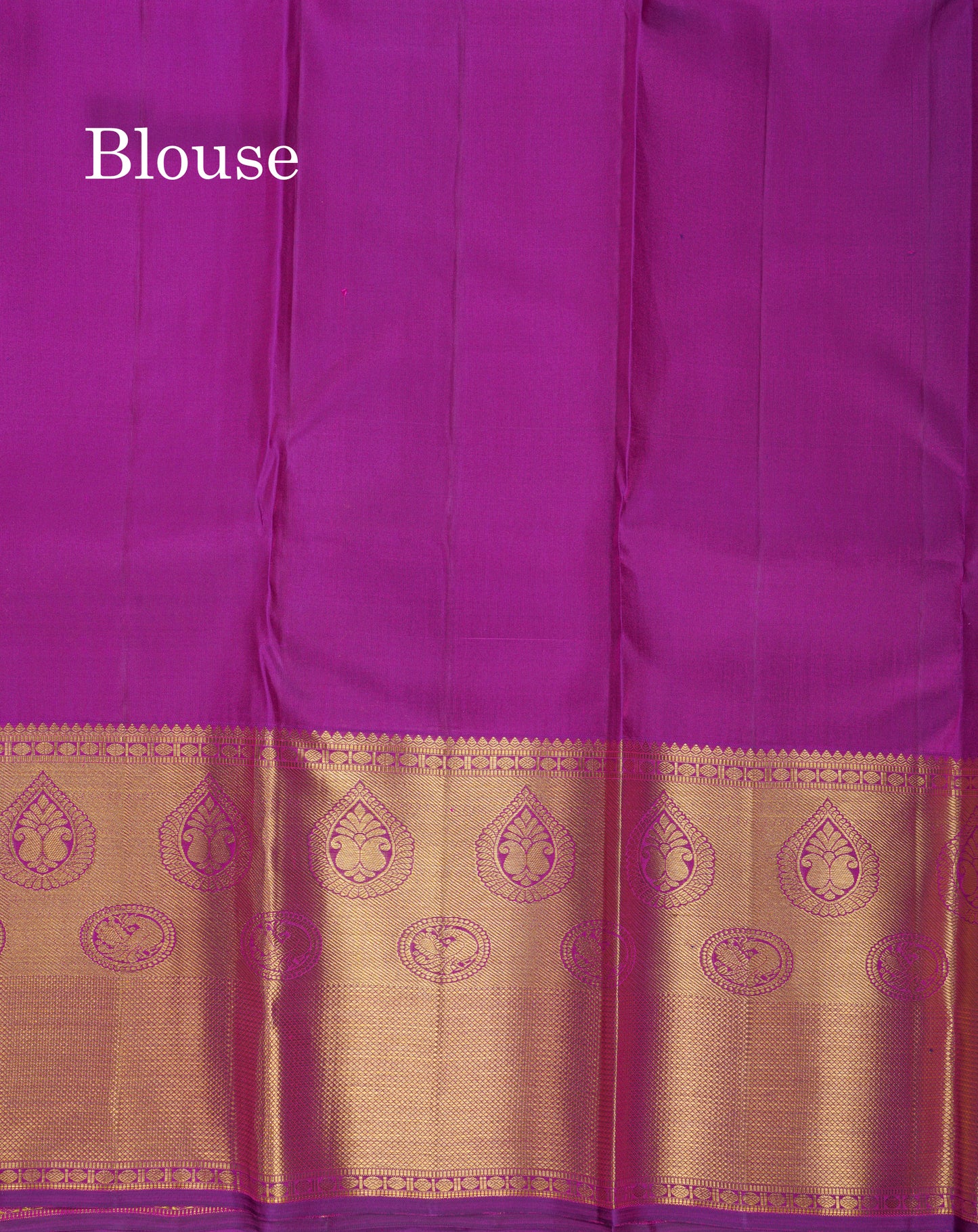 Beautiful Purple Menakari Work Bridal Pure Kanjivaram Silk Saree With Traditional Evening Morning Border