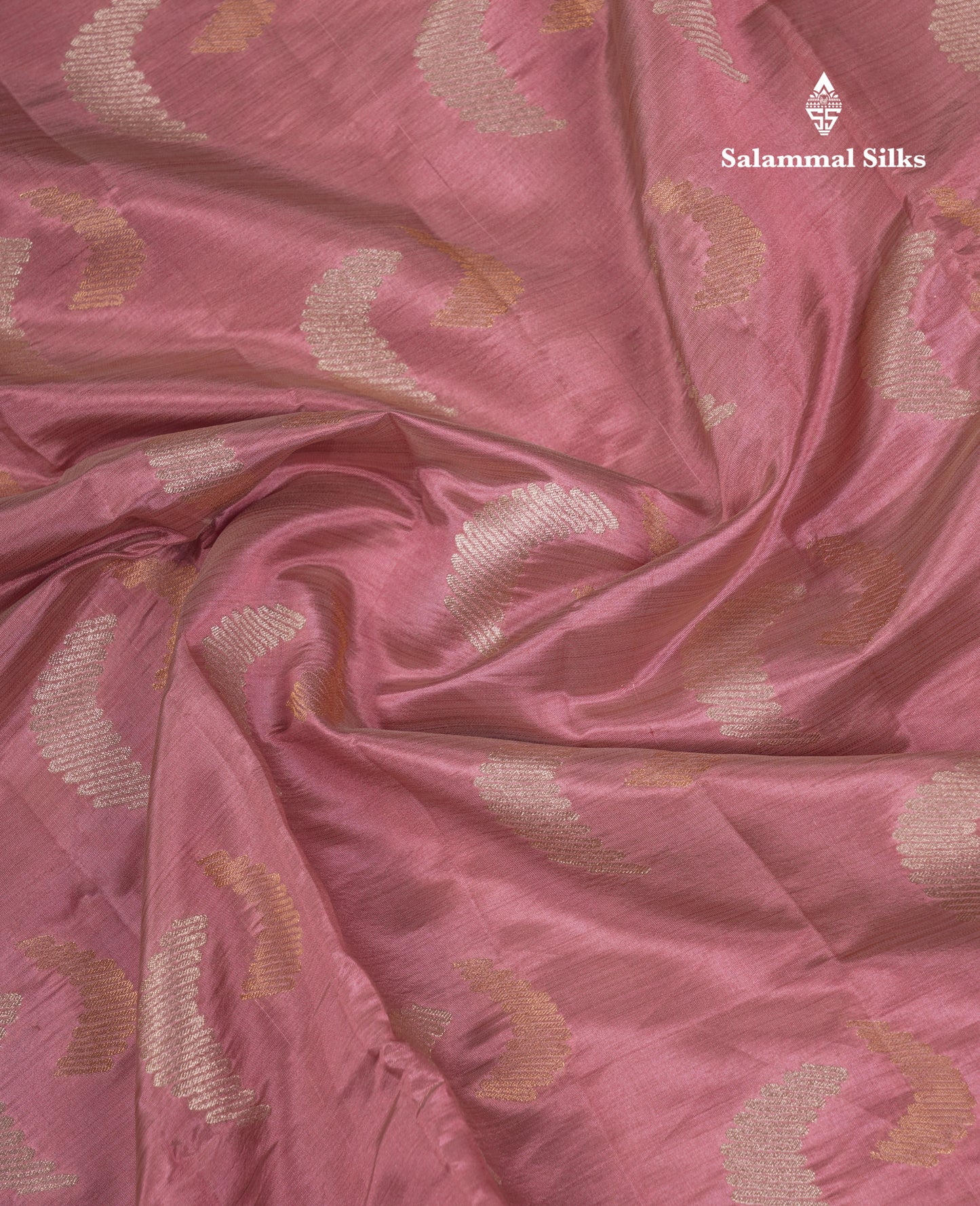 Beautiful Blue Semi Raw Silk Saree With Fancy Border
