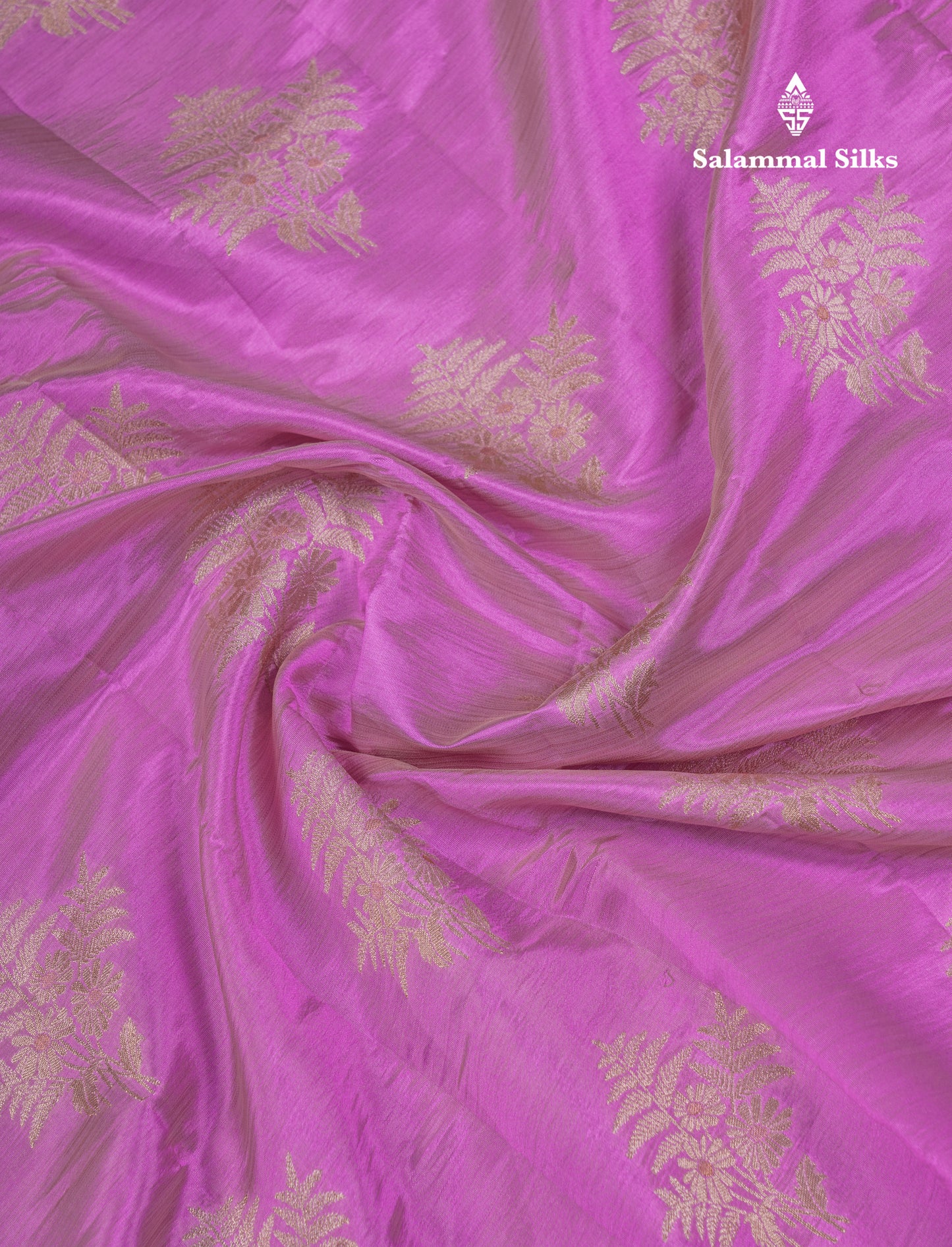 Beautiful Onion Pink Semi Raw Silk Saree With Fancy Border