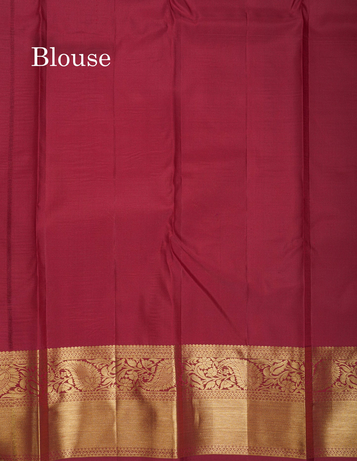 Beautiful Dark Maroon Menakari Work Bridal Pure Kanjivaram Silk Saree With Traditional Border