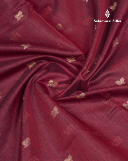 Beautiful Navy Blue Maheshwar Cotton Saree With Contrast Blue Blouse