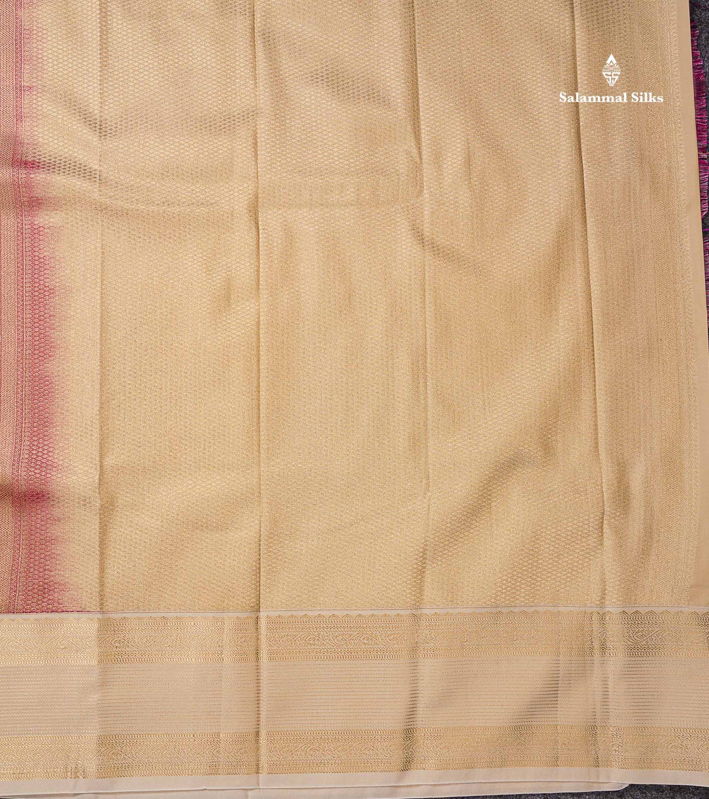 Semi Silk Saree - Mustard Yellow Mango Butta With Checks Along With Contrast Dark Brown Traditional Border