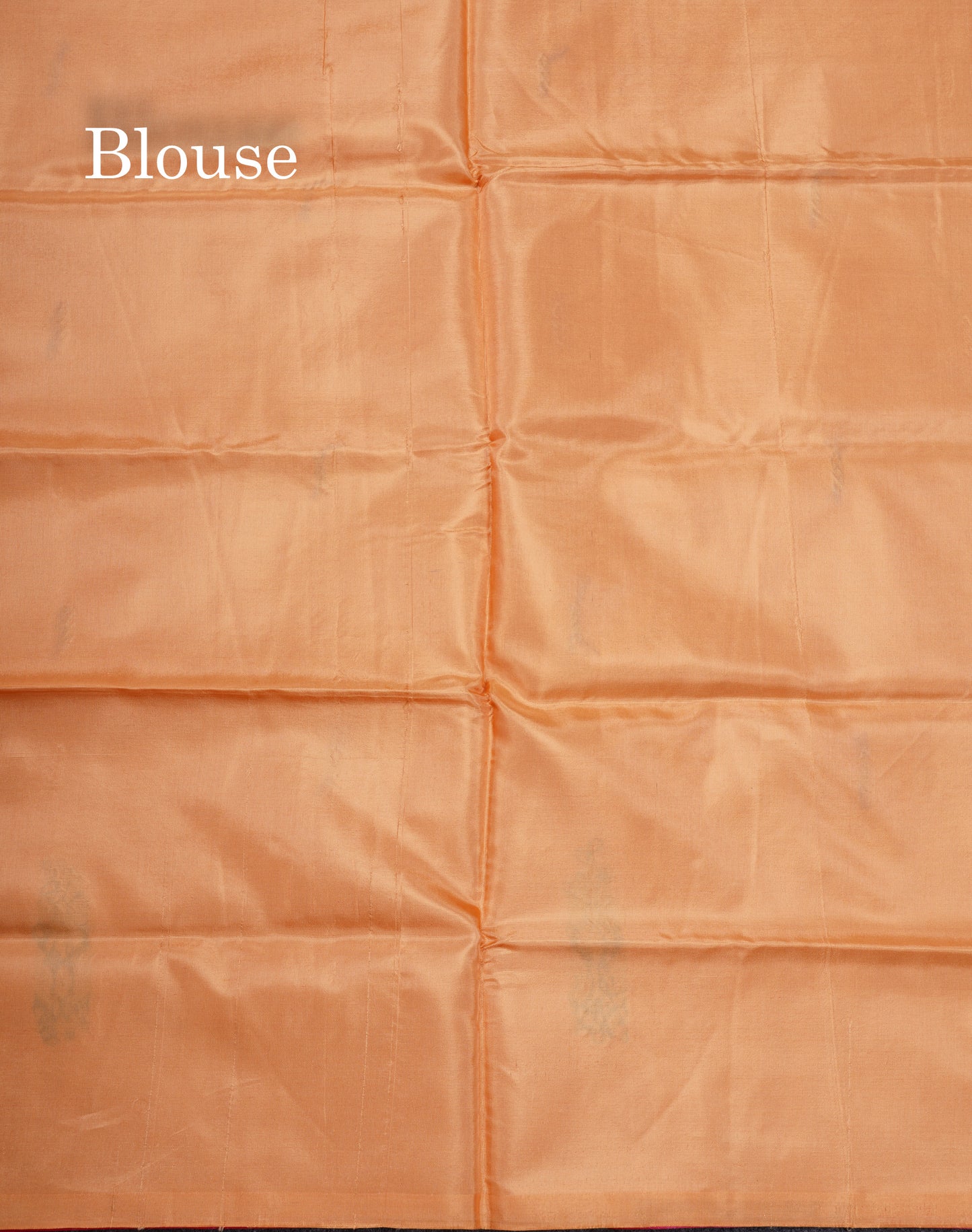 Rani Pink Banana Pinth Saree (Vaazhainaar Pattu) With Contrast Sandal Blouse