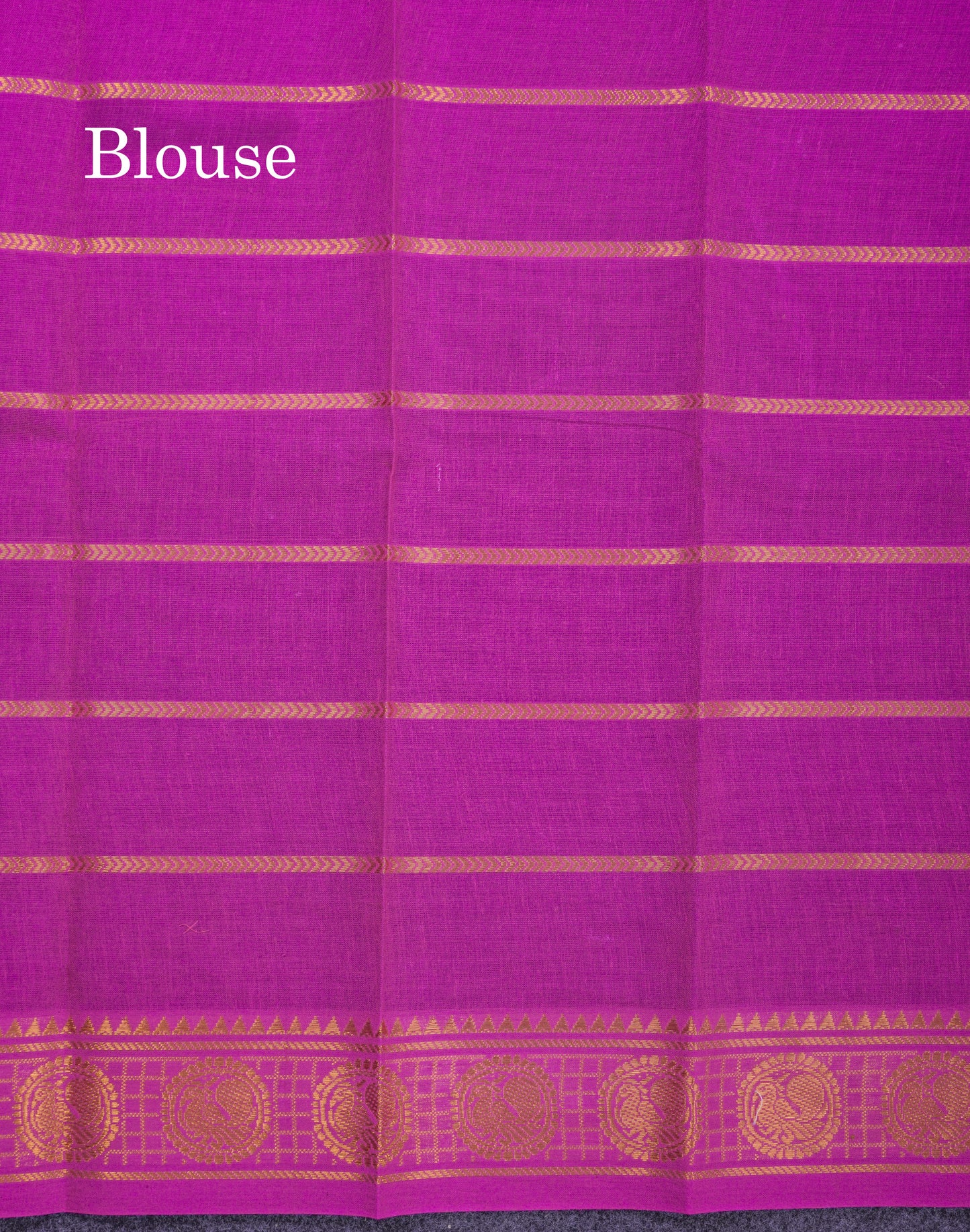 Beautiful Violet Vanasingaram Traditional Sungudi Cotton Saree With Contrast Cream Gap Border