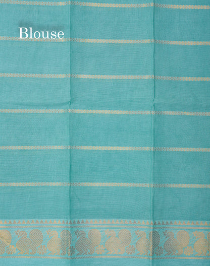 Beautiful Violet Vanasingaram Traditional Sungudi Cotton Saree With Contrast Cream Gap Border