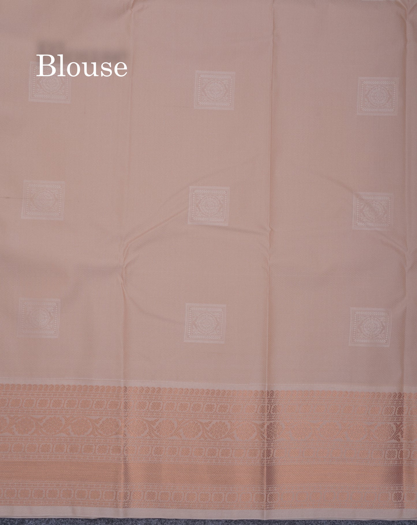 Pink Semi Silk Saree With Contrast Sandal Traditional Border