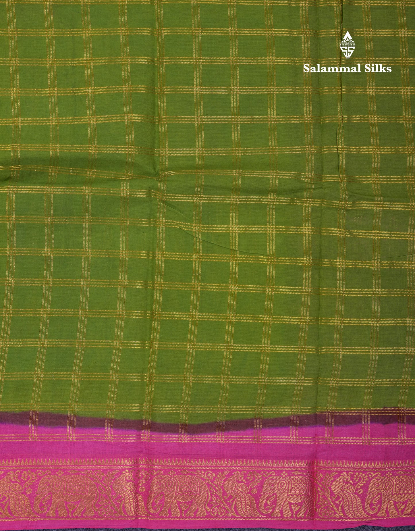 Beautiful Light Chocolate Sungudi Cotton Saree With Contrast Dark Magenta Traditional Border