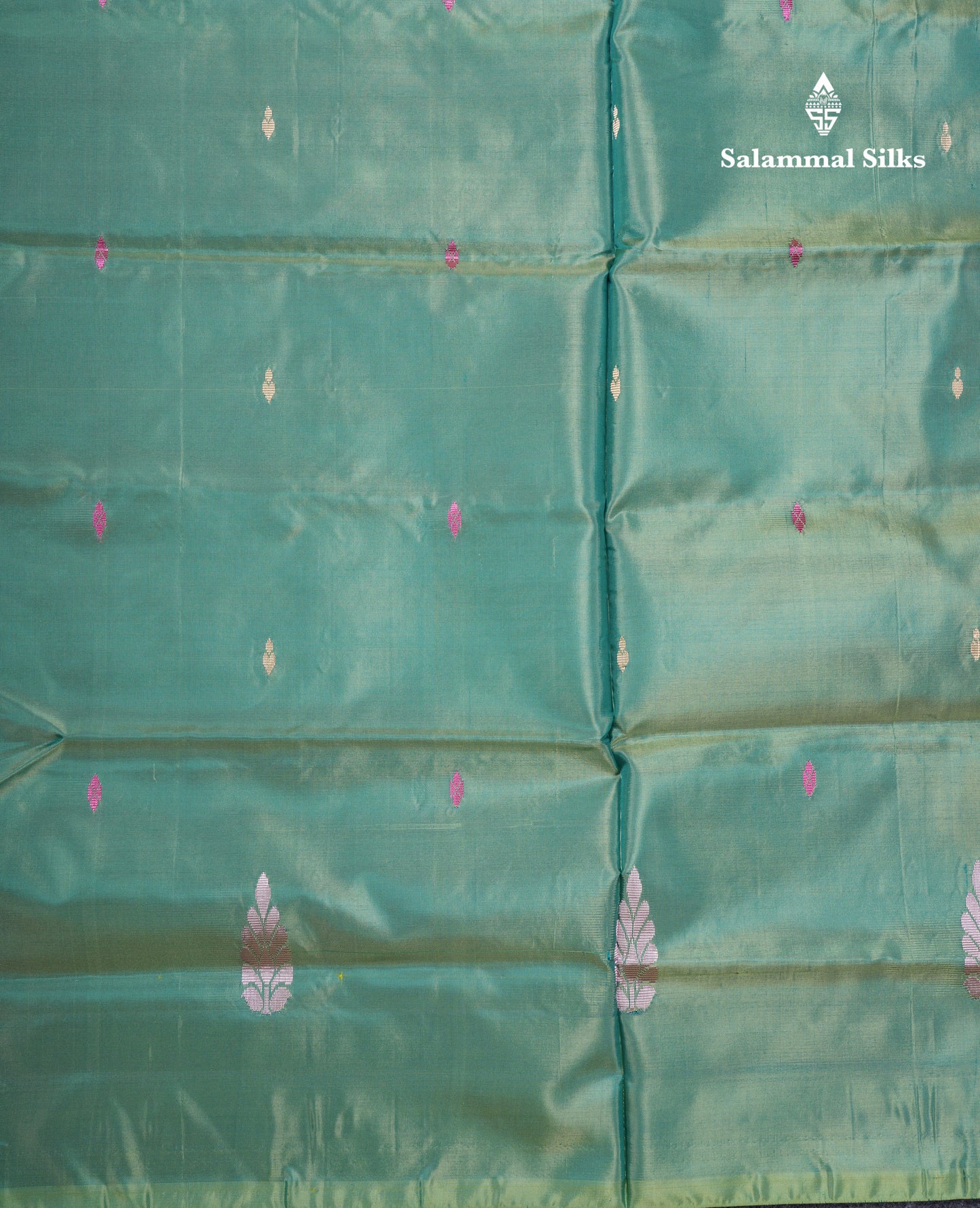 Light Green Banana Pinth Saree (Vaazhainaar Pattu) With Contrast Brown Blouse