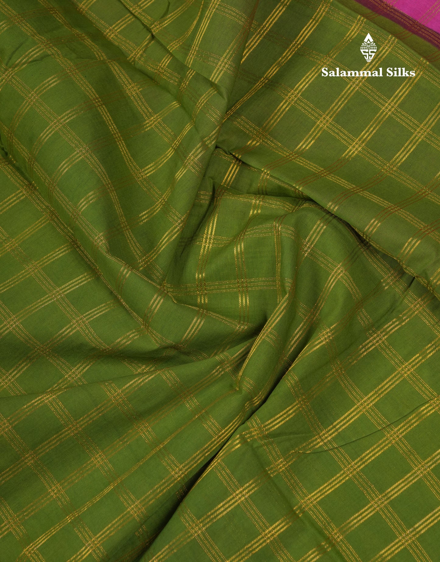 Beautiful Light Chocolate Sungudi Cotton Saree With Contrast Dark Magenta Traditional Border