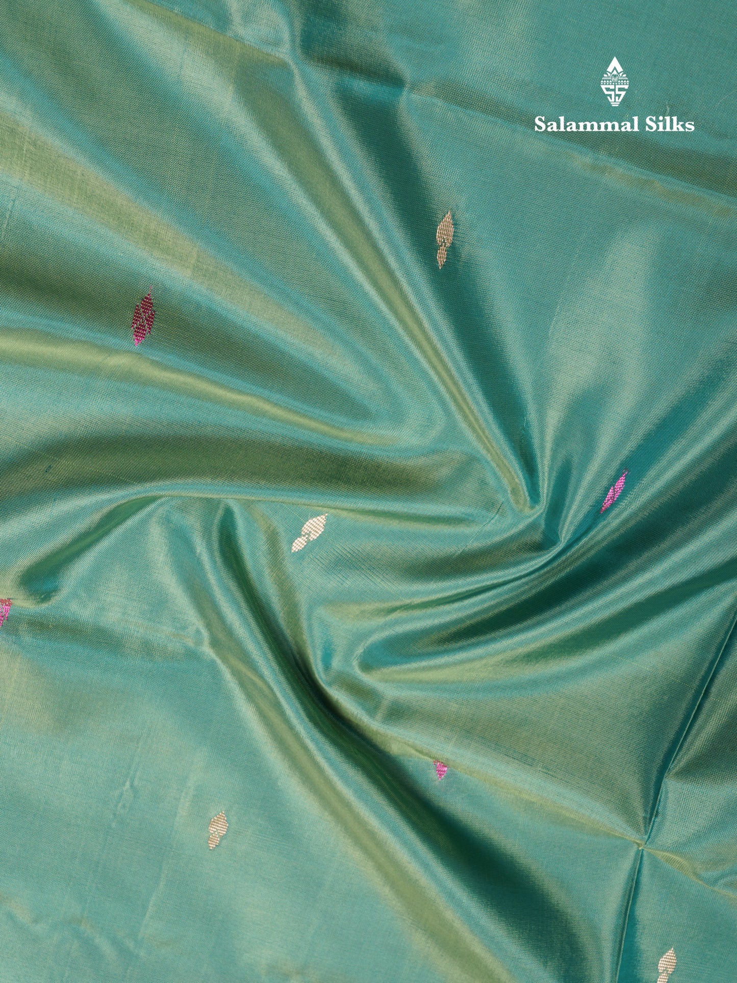 Light Green Banana Pinth Saree (Vaazhainaar Pattu) With Contrast Brown Blouse