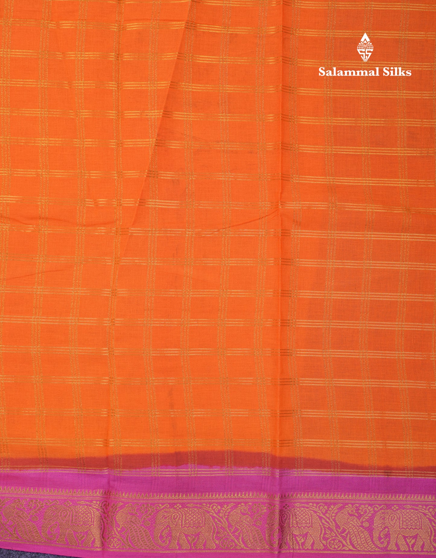 Beautiful Light Chocolate Sungudi Cotton Saree With Contrast Dark Magenta Traditional Border